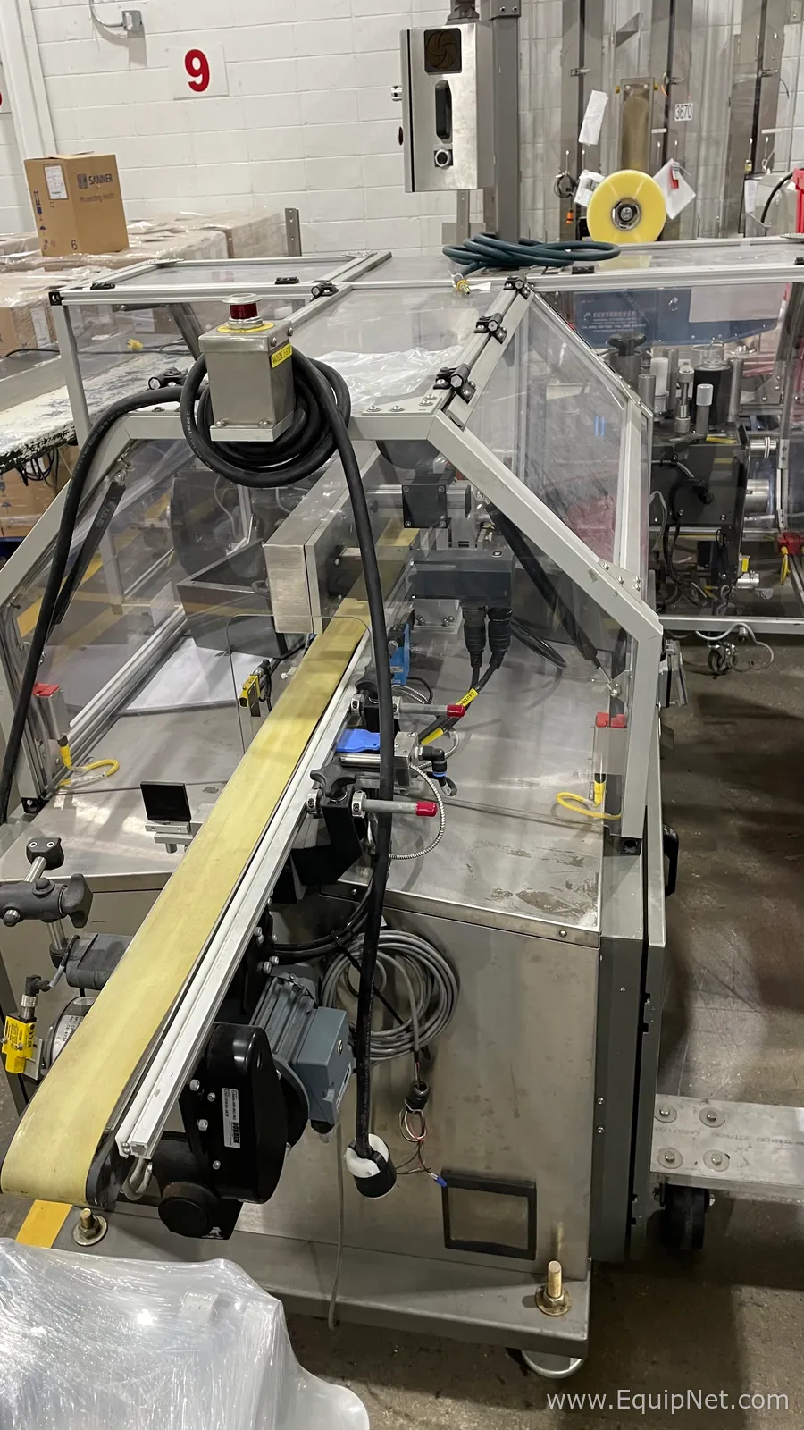 Weiler Labeling Systems CL-2020RH Single Head Tamper Evident Labeling System