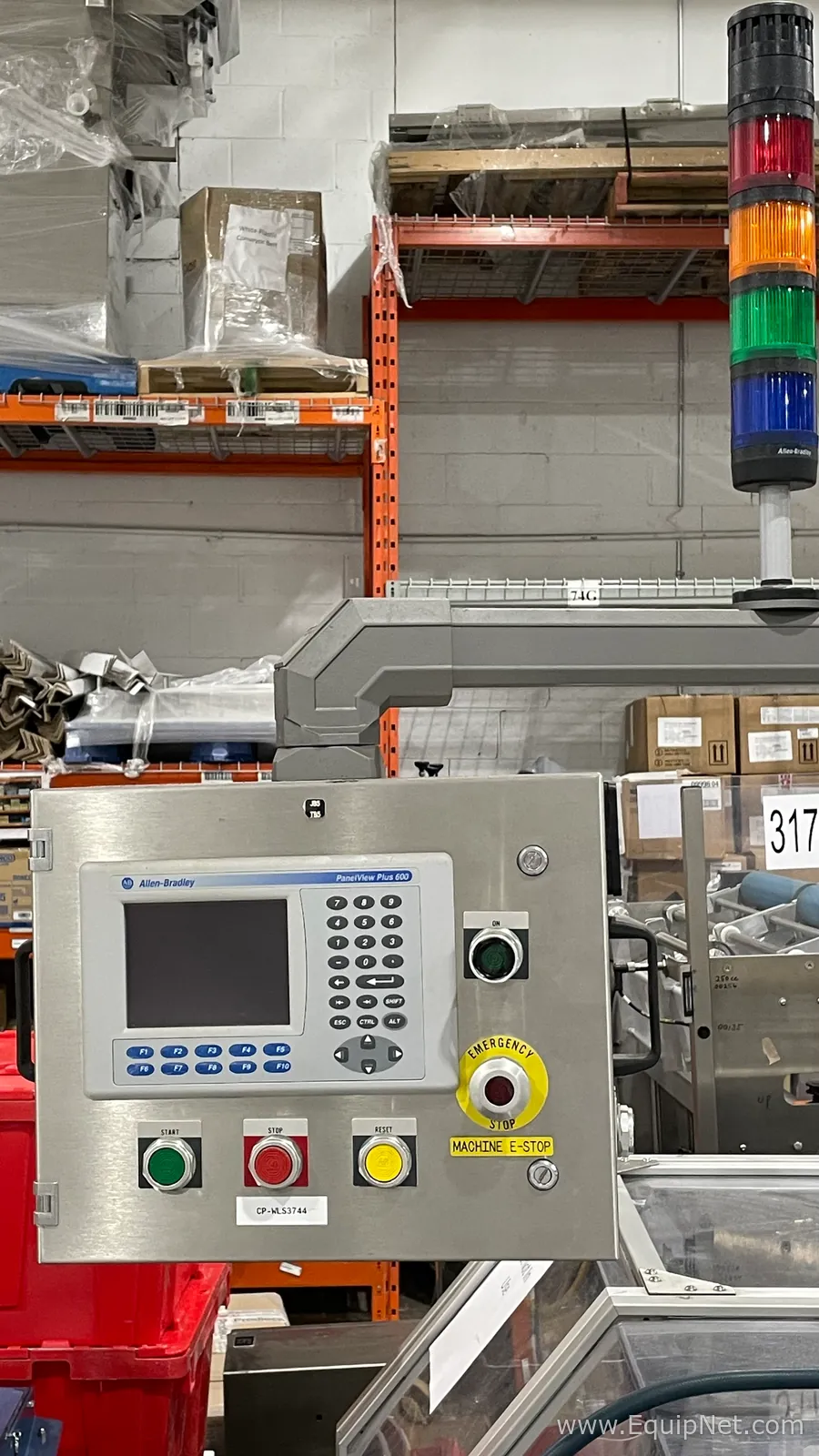 Weiler Labeling Systems CL-2020RH Single Head Tamper Evident Labeling System
