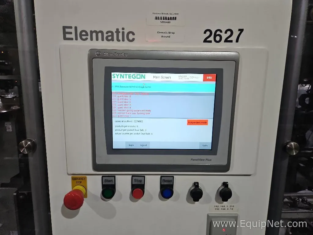 Syntegon Elematic 3001 Case Packer