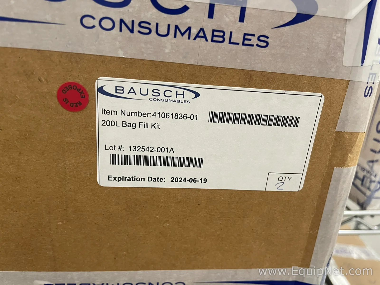 Linha de Envase de Ampolas Bausch 