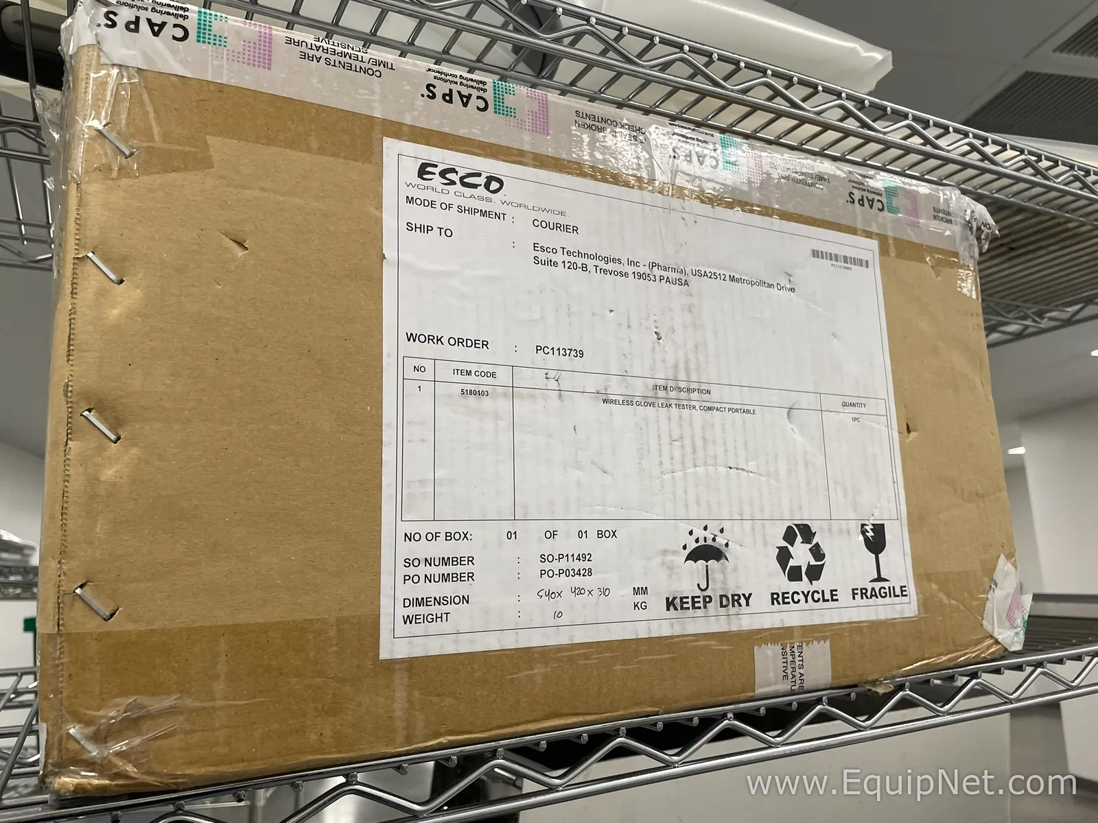 Linha de Envase de Ampolas Bausch 