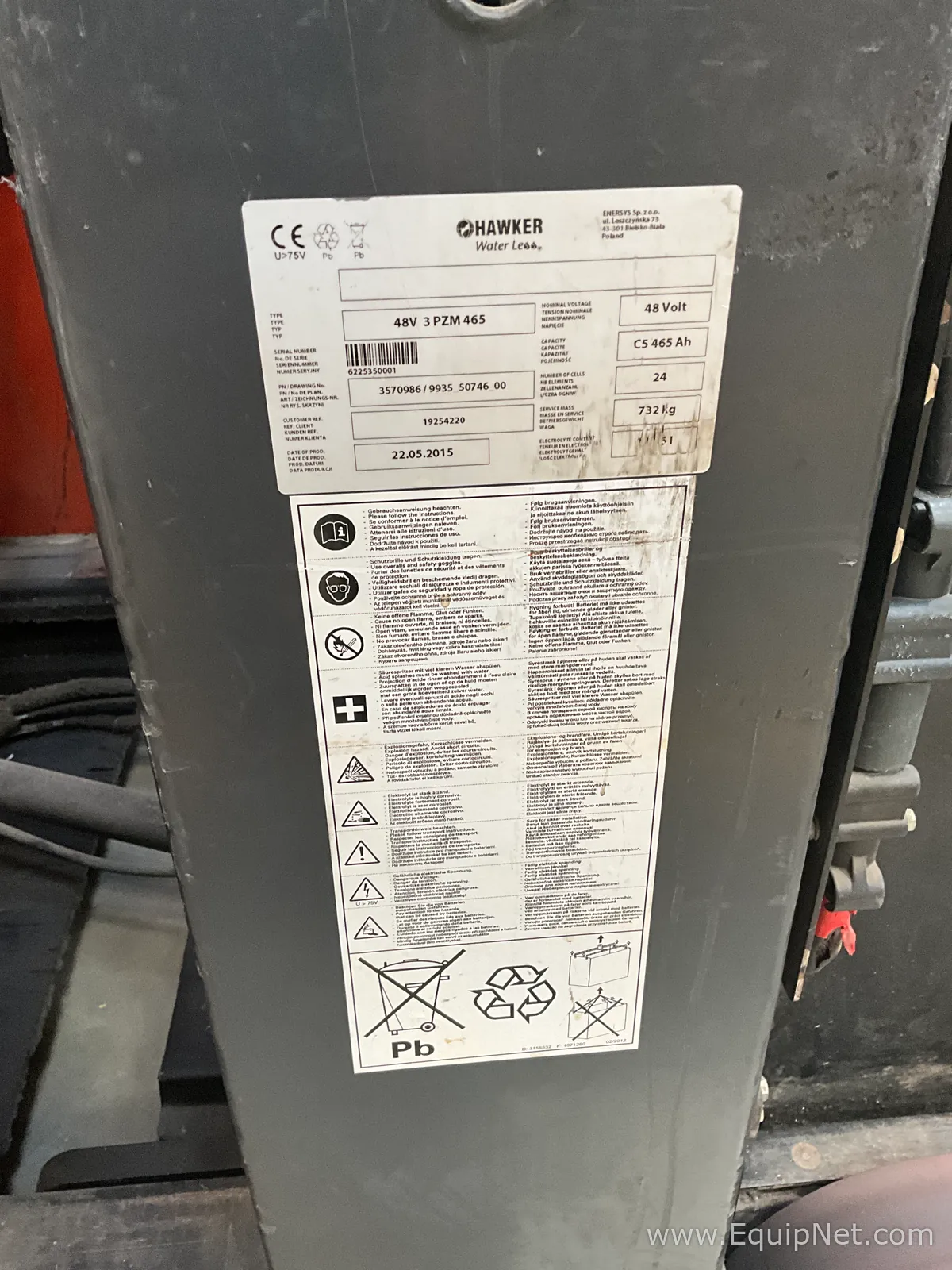 Toyota BT Reflex RR B1 Reach Forklift Truck With Hawker Battery