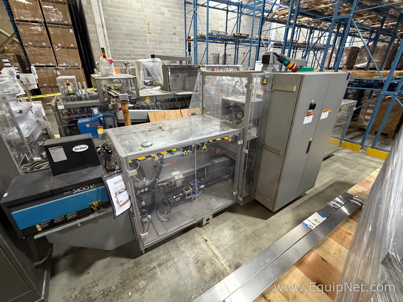Marchesini Group MA 155 Horizontal Cartoner for Bottles with Glue System