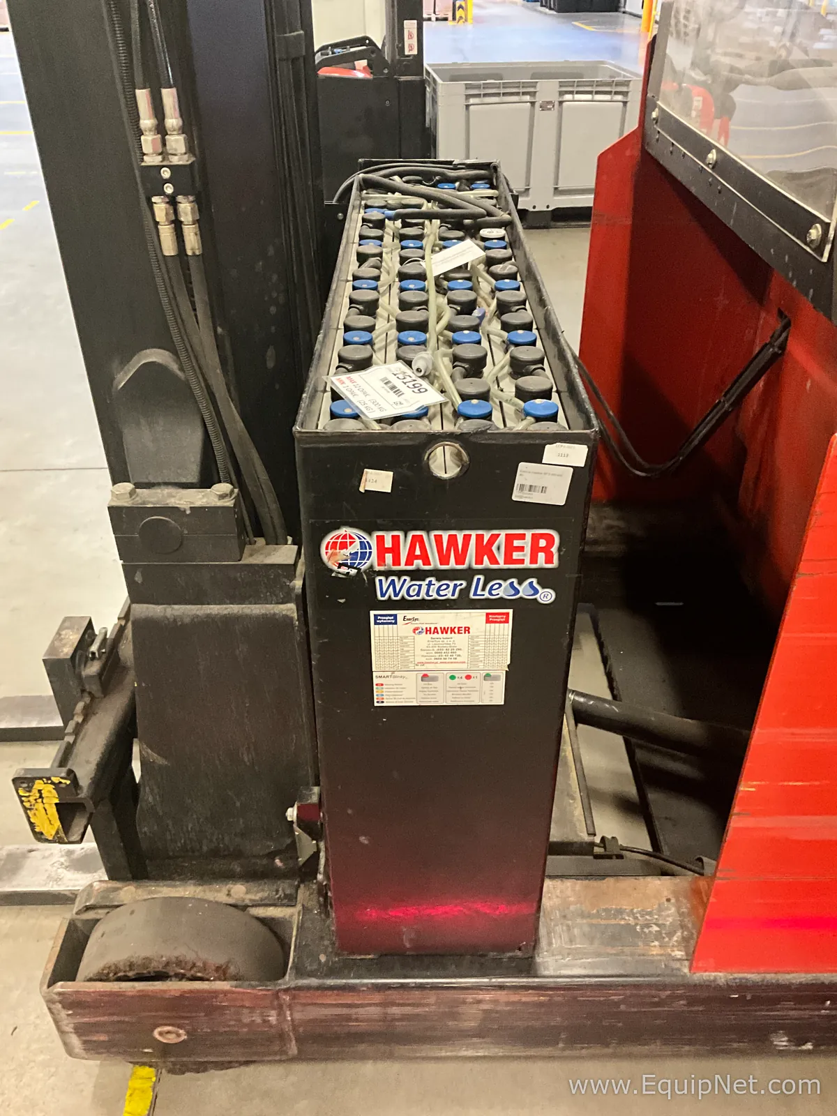 Toyota BT Reflex RR B1 Reach Forklift Truck With Hawker Battery