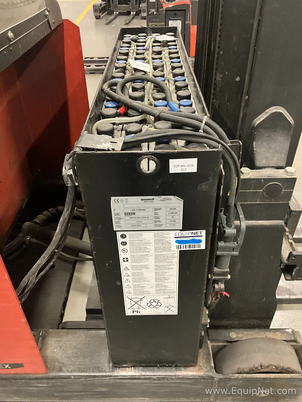 Toyota BT Reflex RR B1 Reach Forklift Truck With Hawker Battery