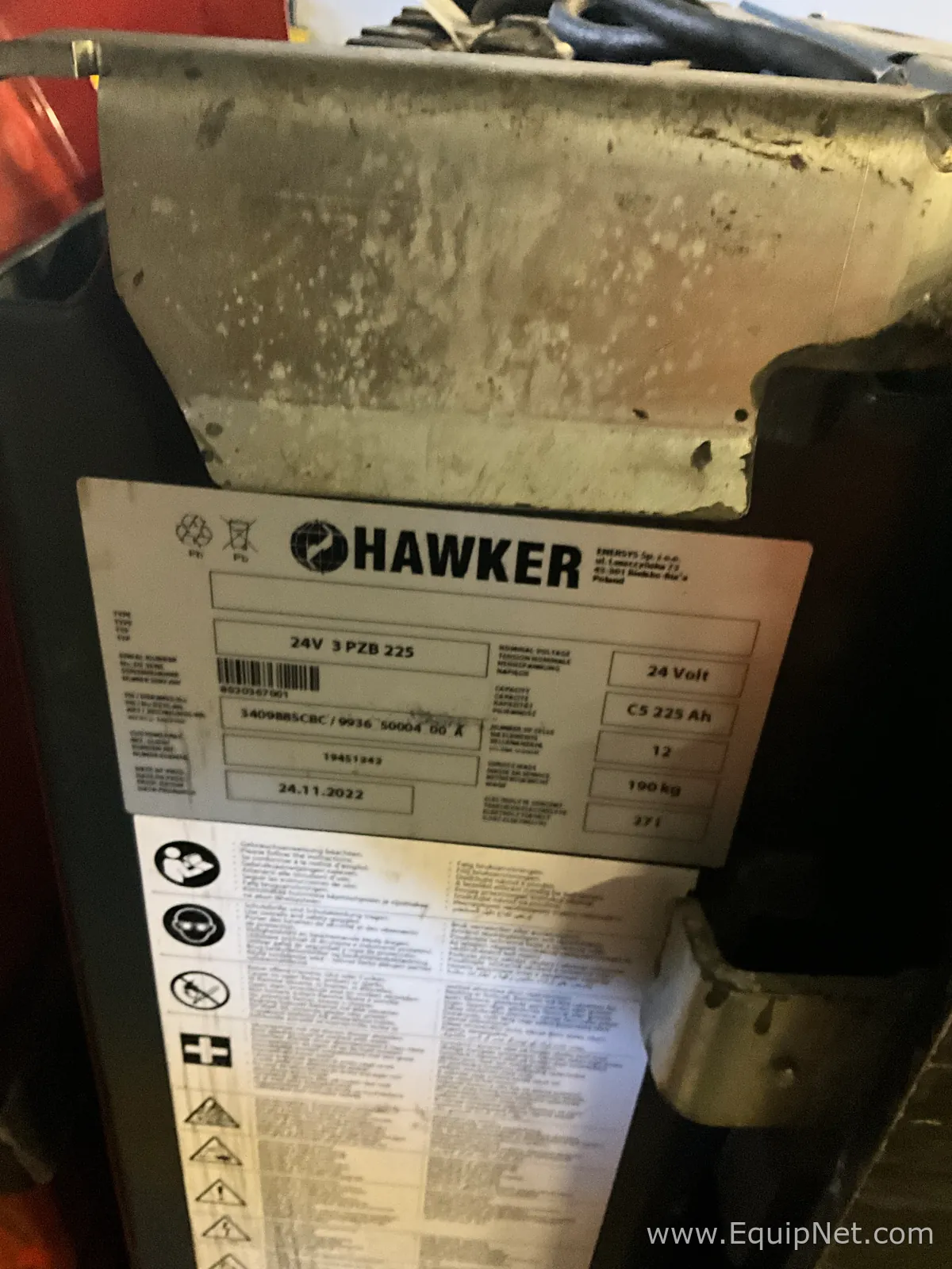 Toyota BT Staxio LPE200/6 Pallet Jack With Hawker Battery