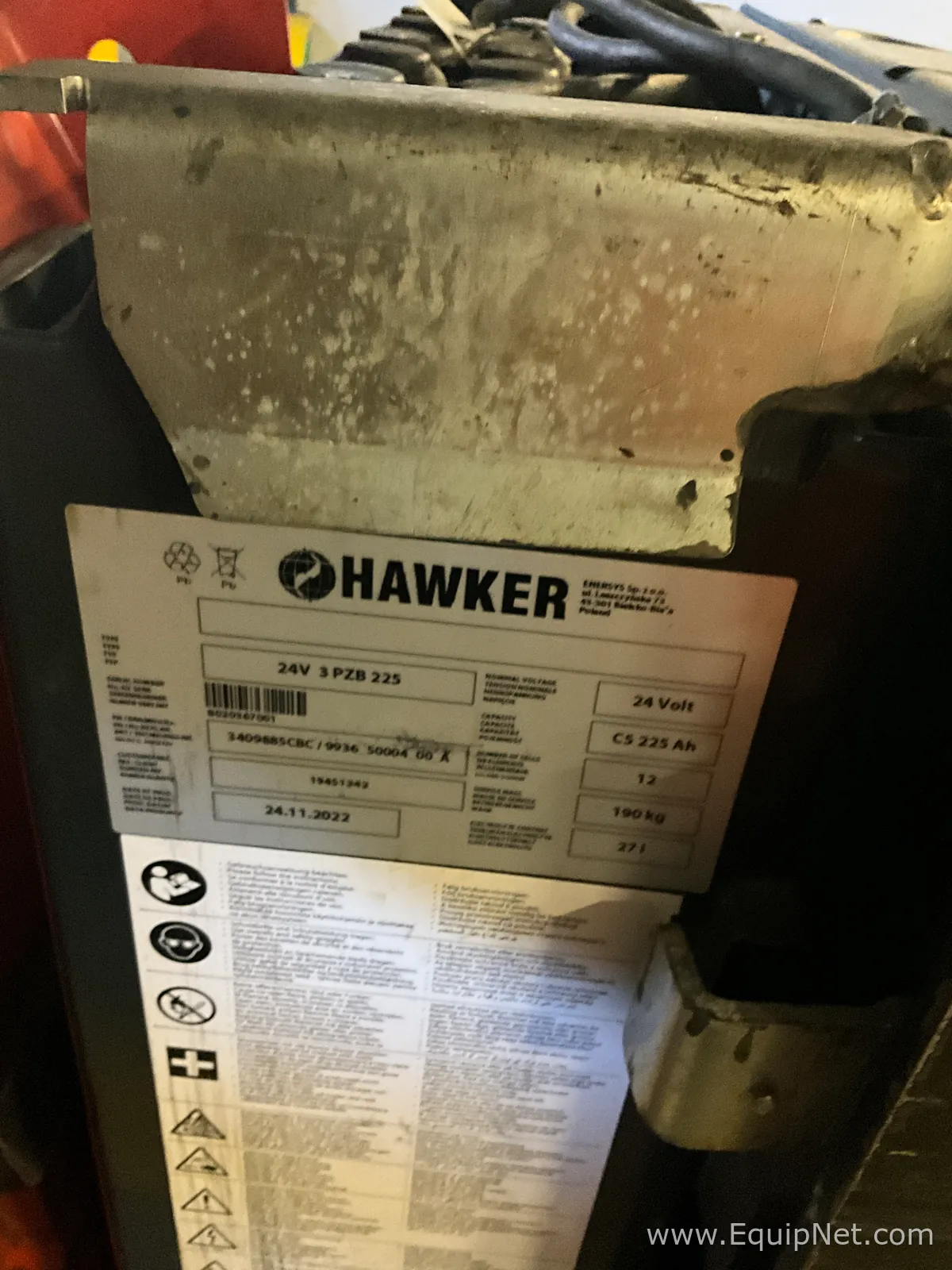 Toyota BT Staxio LPE200/6 Pallet Jack With Hawker Battery