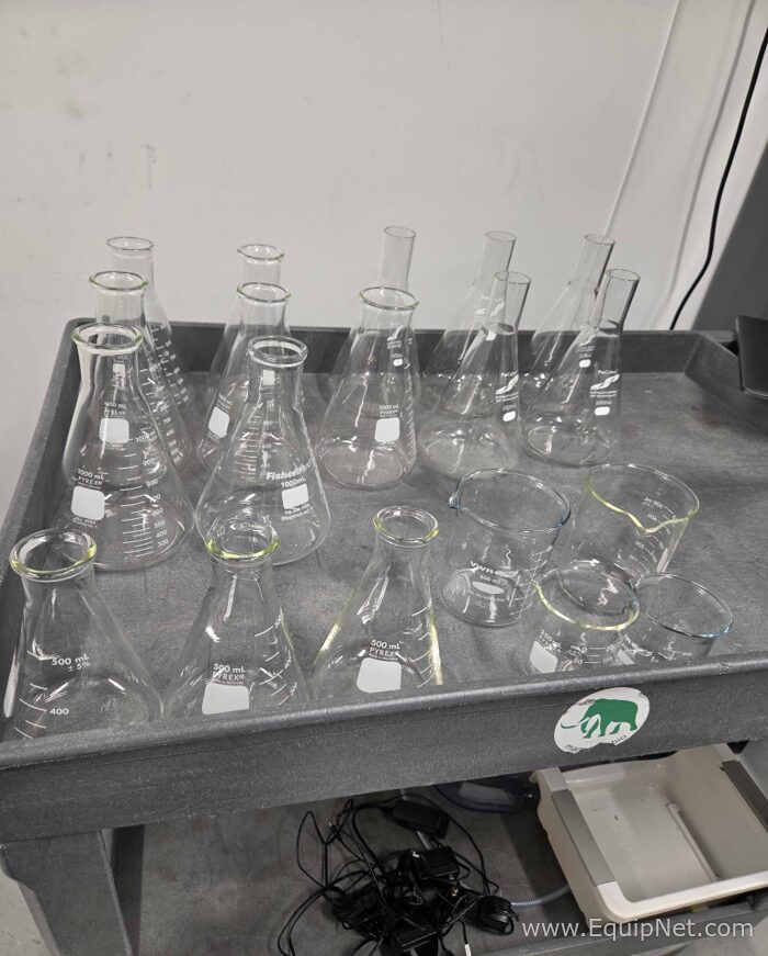 lote de   Vidraria para Laboratórios Various 