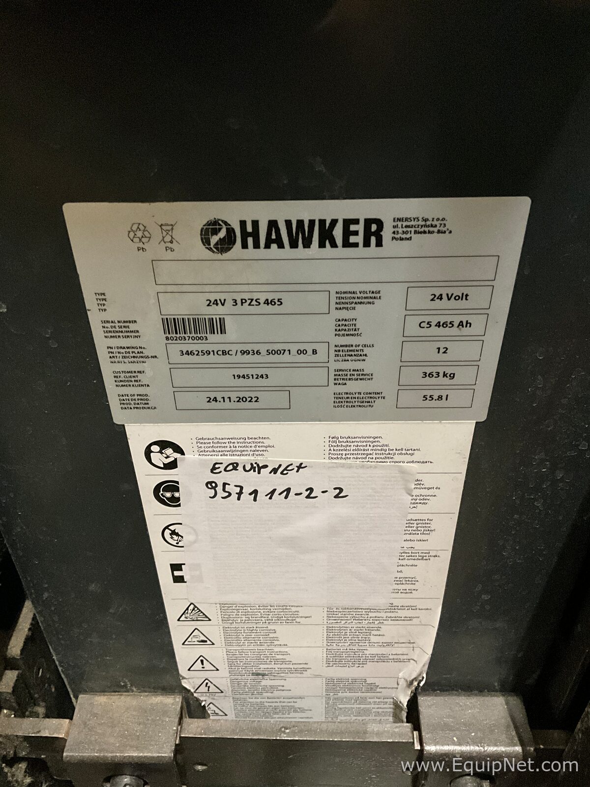 Patín / Transpaletas Toyota Requisitos de aire 2400 KGS