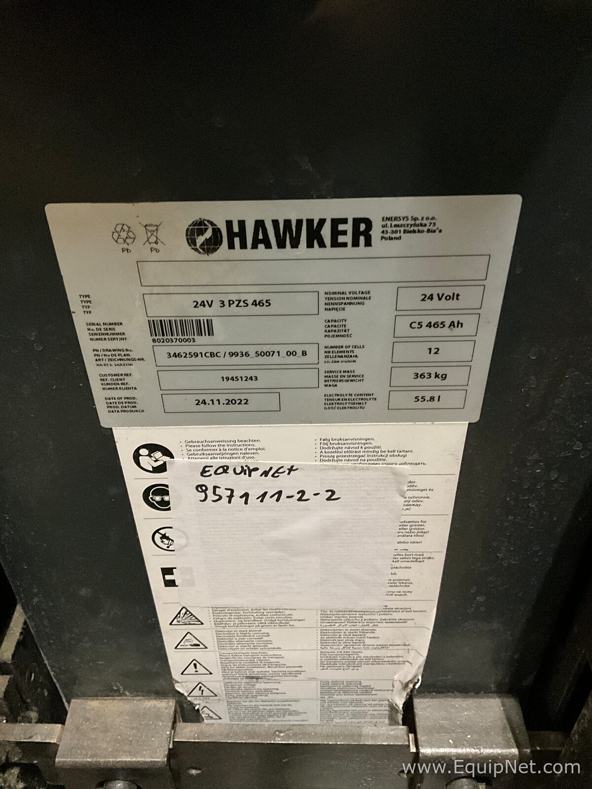 Patín / Transpaletas Toyota Requisitos de aire 2400 KGS
