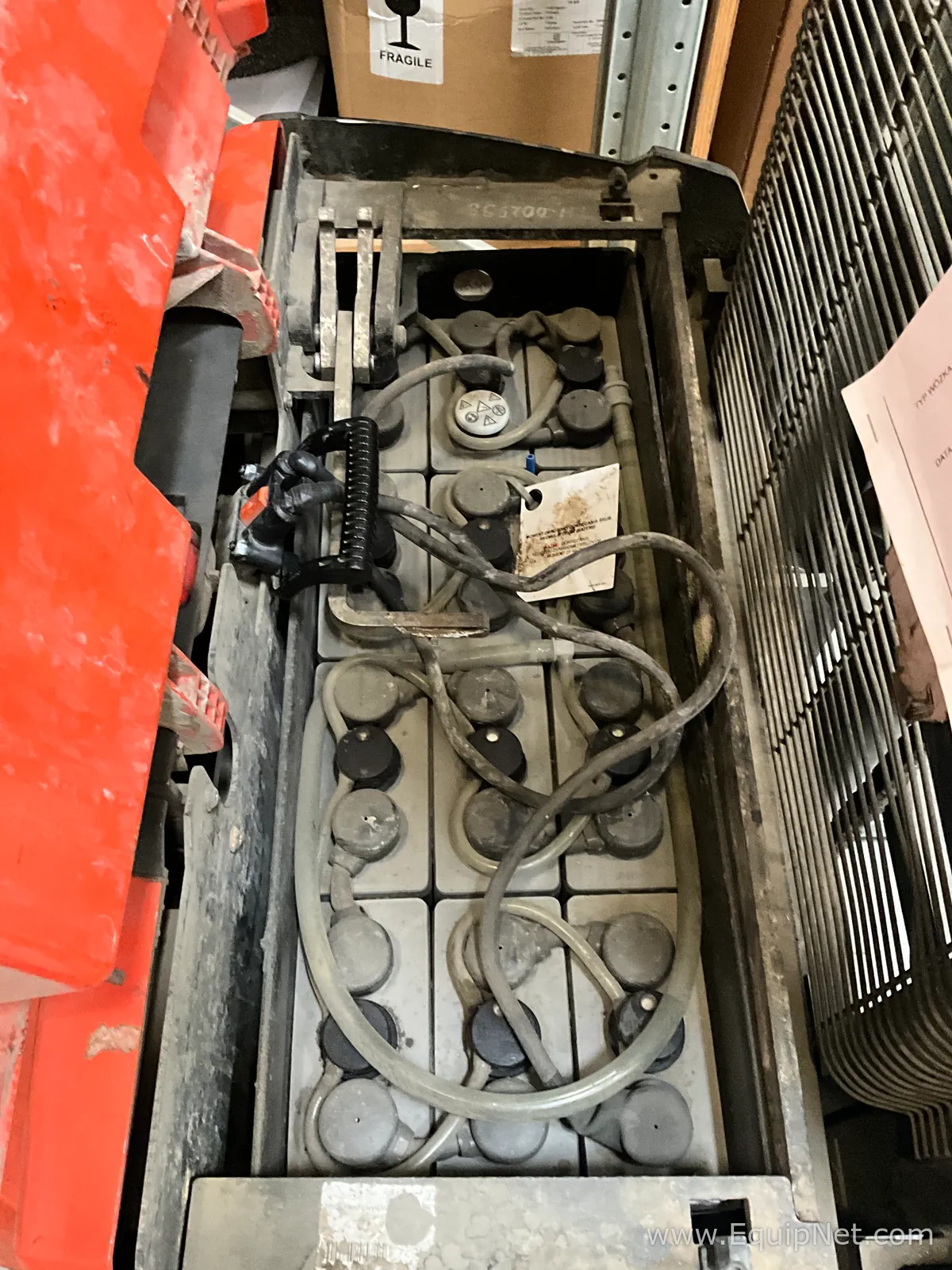 Toyota BT Staxio SWE120L Electric Pallet Stacker With Hawker Battery