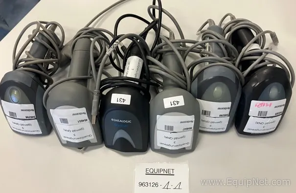 Lote de 6 Lector de Códigos de Barras Datalogic 