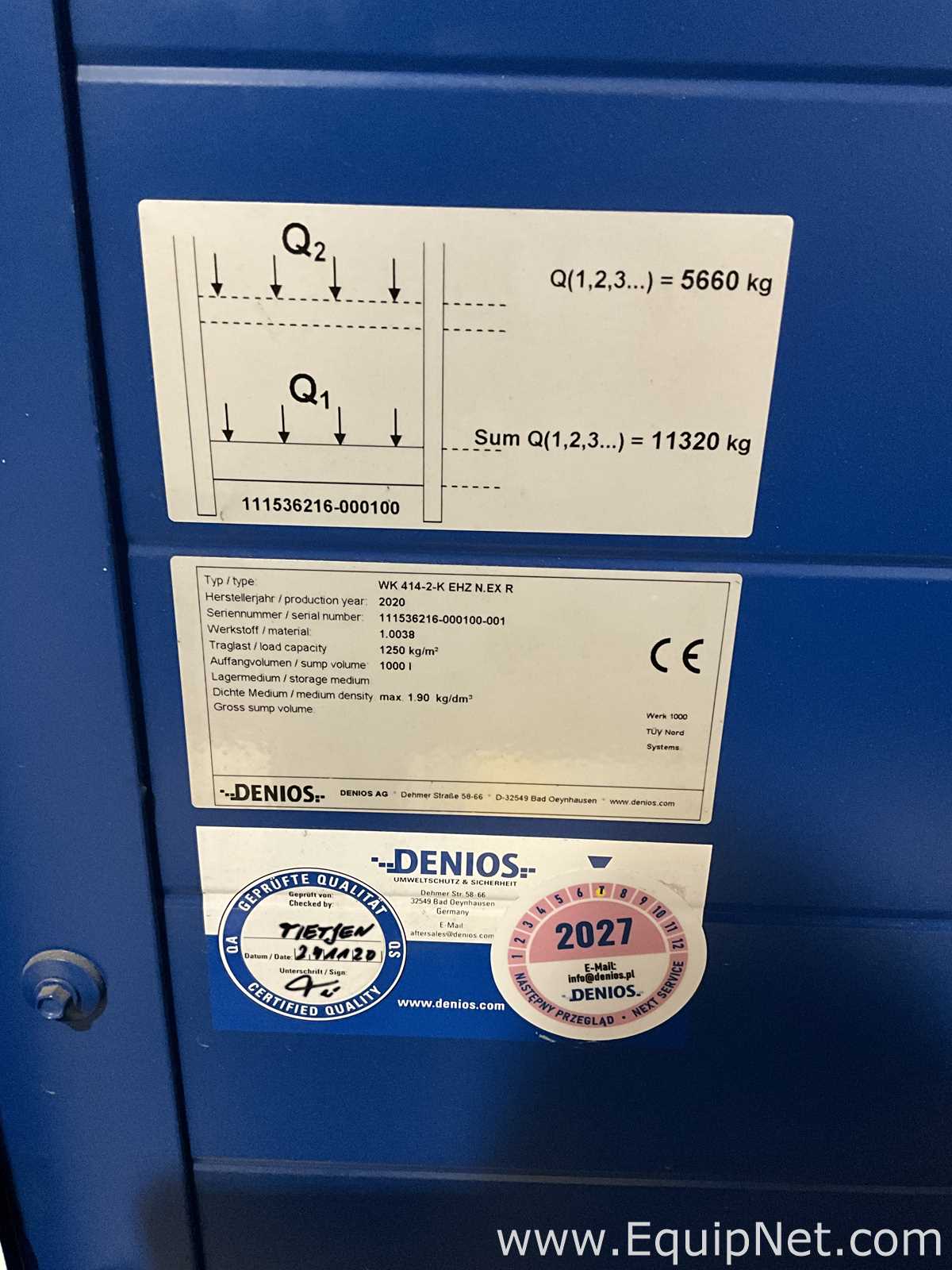 Aquecedor de Tambor Denios WK 214-1