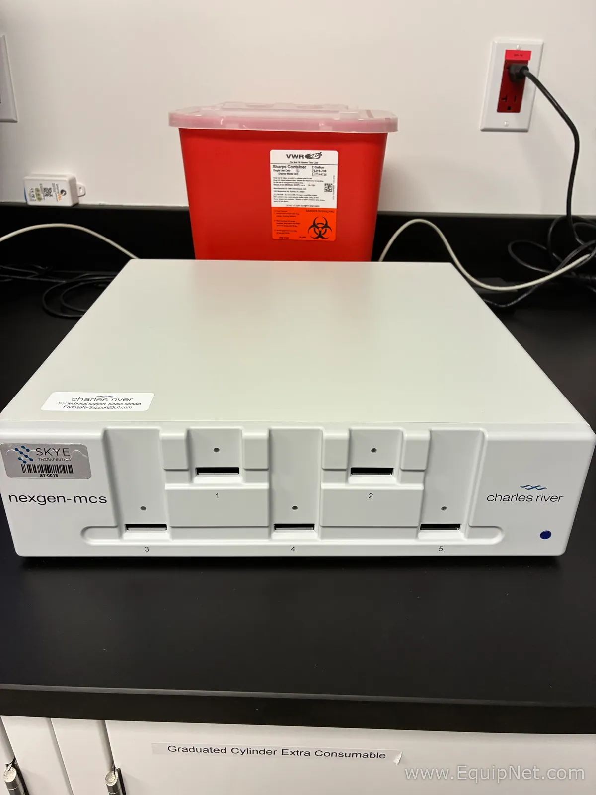 Equipo de verificación o medición electrónica Charles River Labs Endosafe MCS