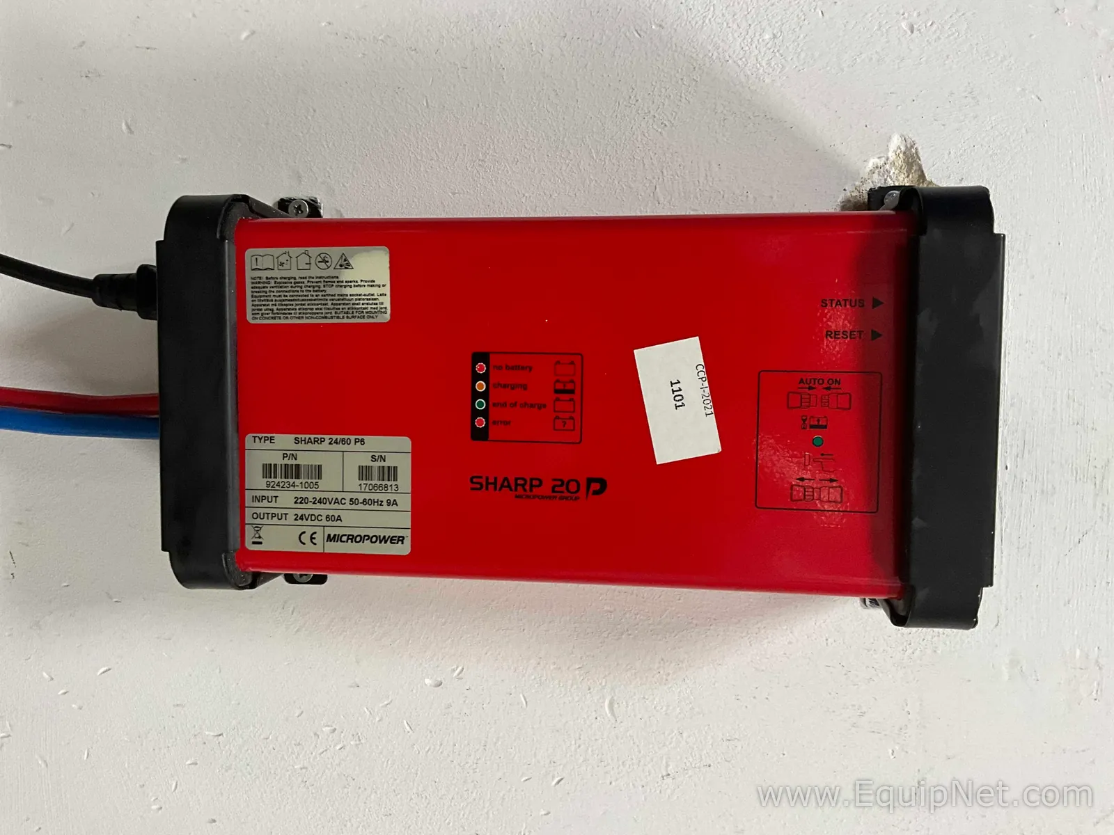 Micropower SHARP 24/60 P6 Battery Charger For 24V Batteries