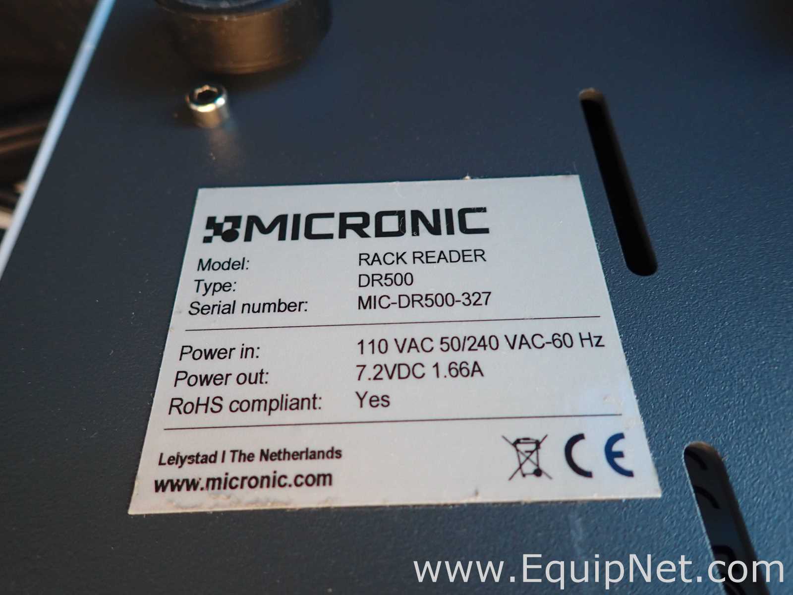 Leitor de MicroPlaca Micronic Rack Reader DR500