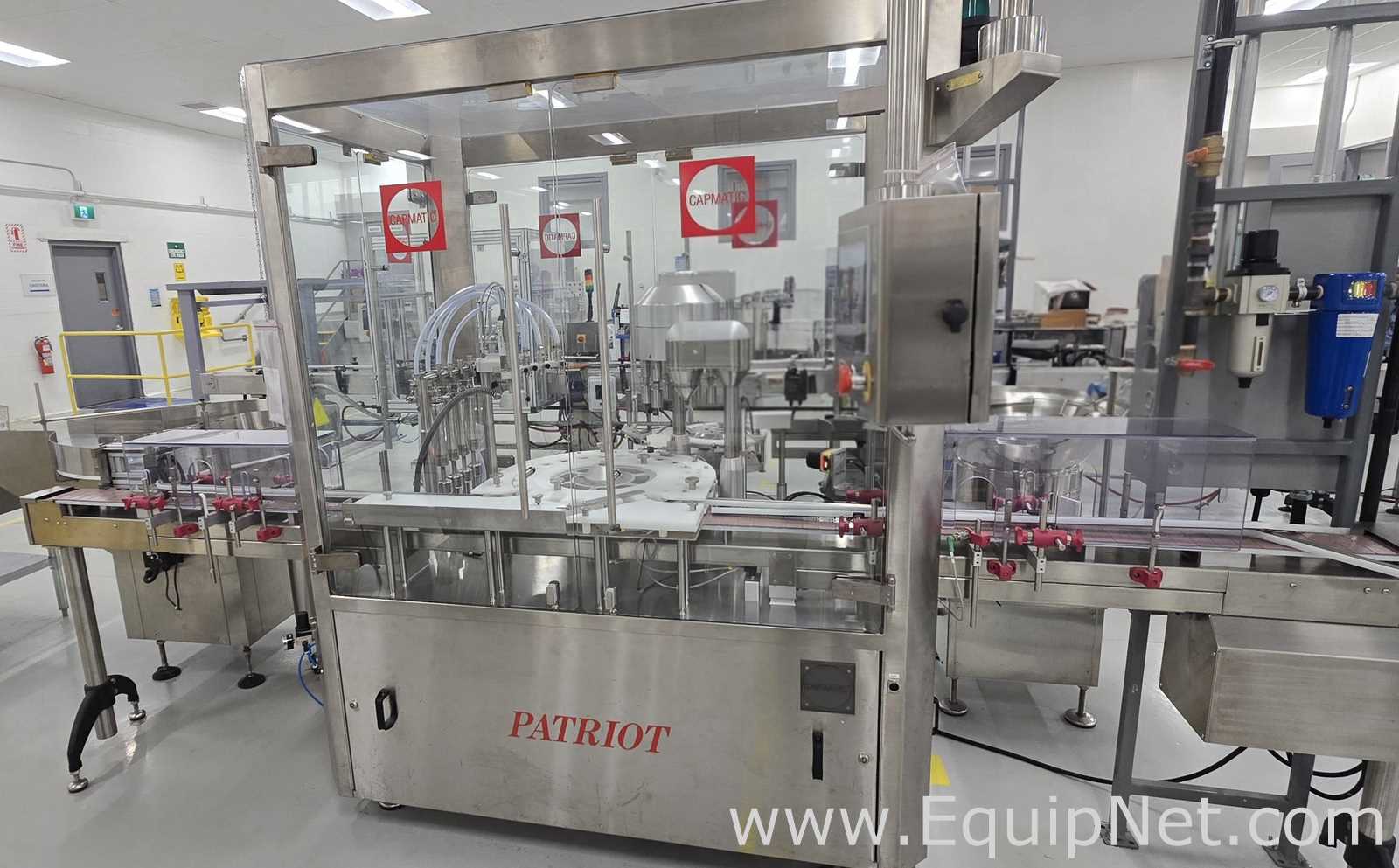 Capmatic Patriot FC Monobloc Filler Dropper Capper Combination