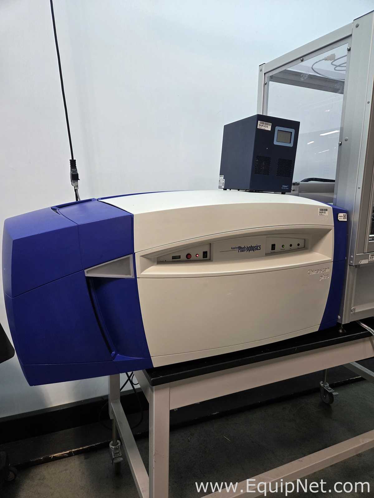 Applied Photophysics Chirascan Plus Spectrometer with Cavro Omni Robot and Rolling Cart