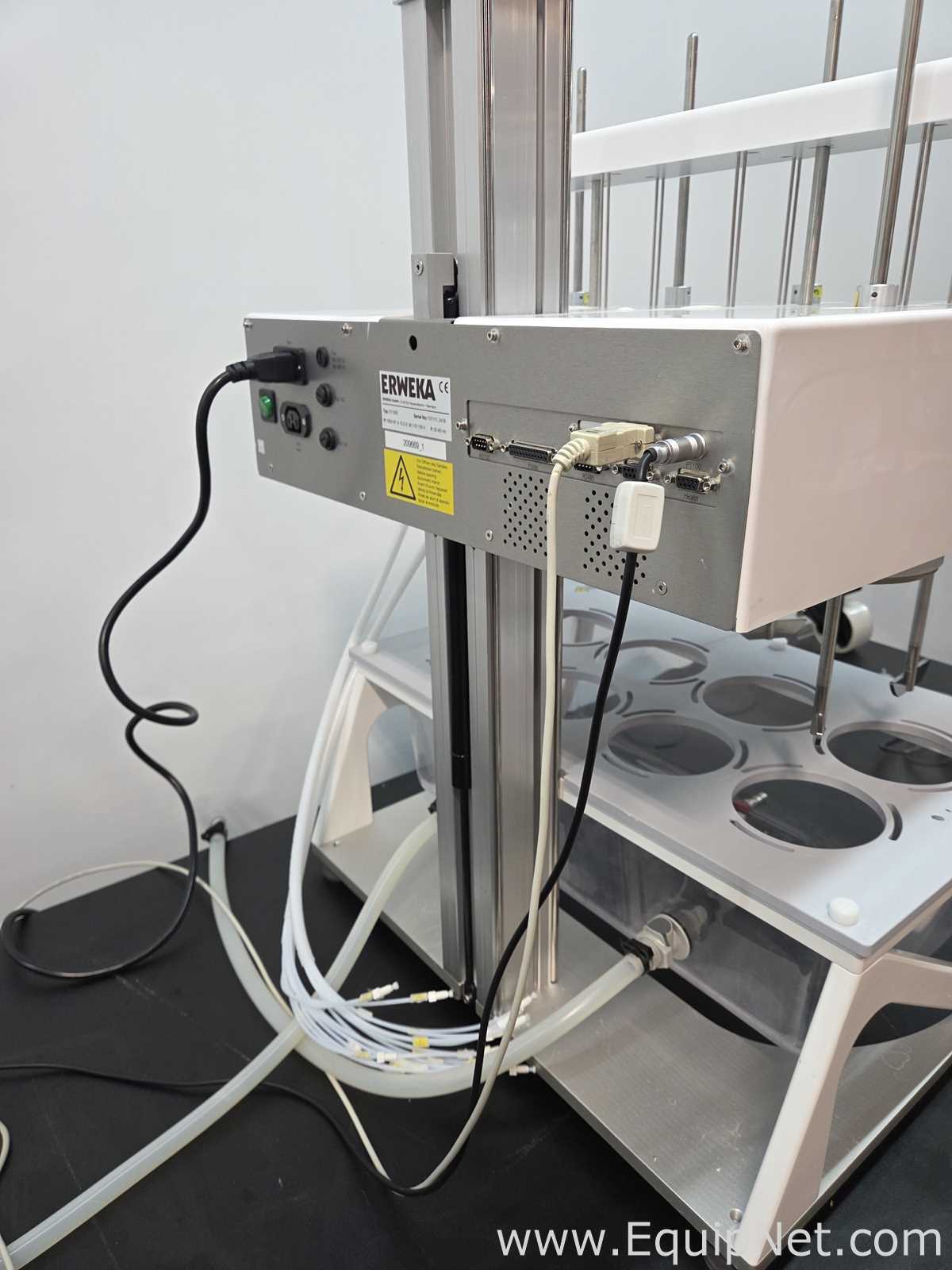 Erweka DT 820 Semi-automated dissolution system with FR624 | For Repair