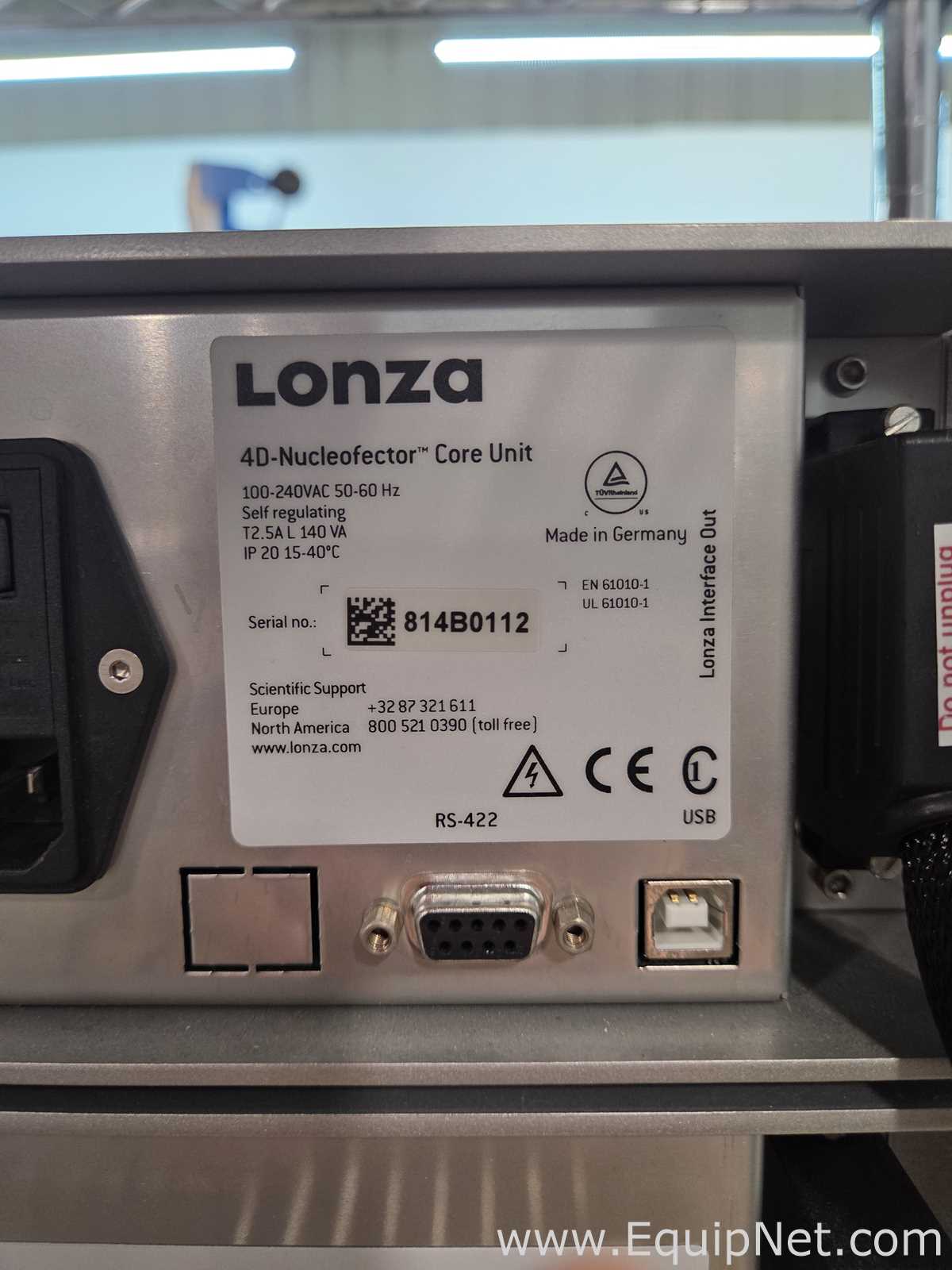 Sistema de Eletroforese Lonza 4D Nucleofactor