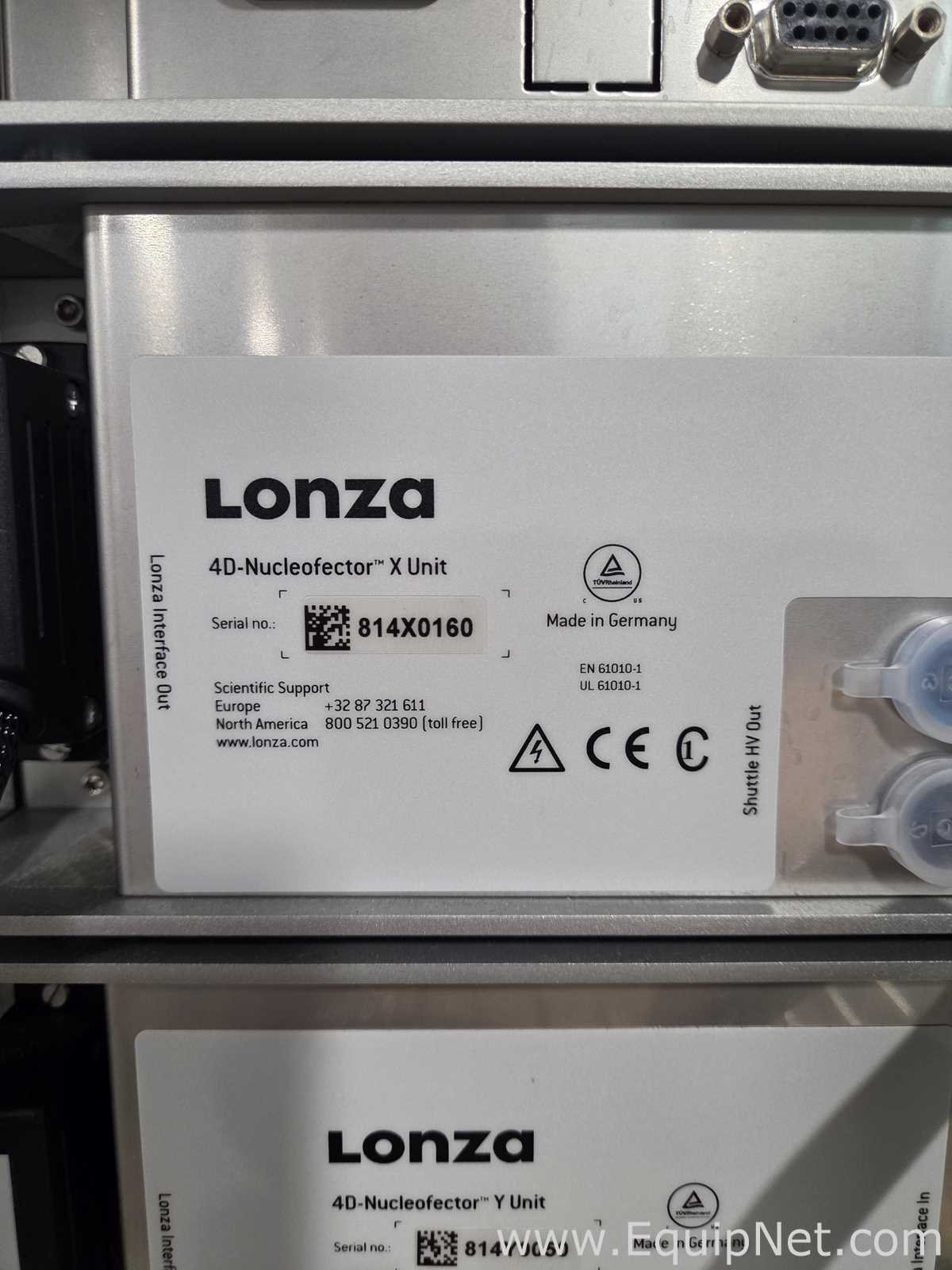 Sistema de Eletroforese Lonza 4D Nucleofactor