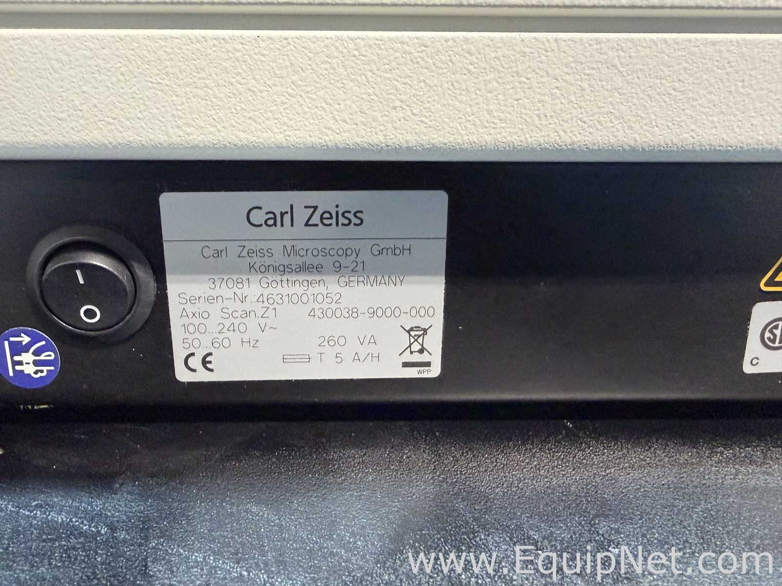 Zeiss Axio Scan Z1 High-Throughput Automated Digital Slide Scanner With Powervar ABCE1442-11 UPS