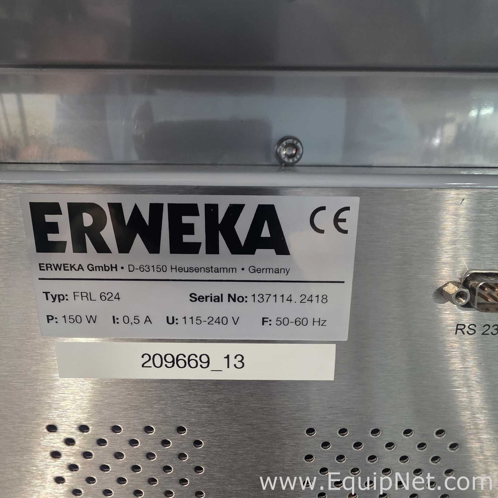 Erweka DT 820 Semi-automated dissolution system with FR624 | For Repair
