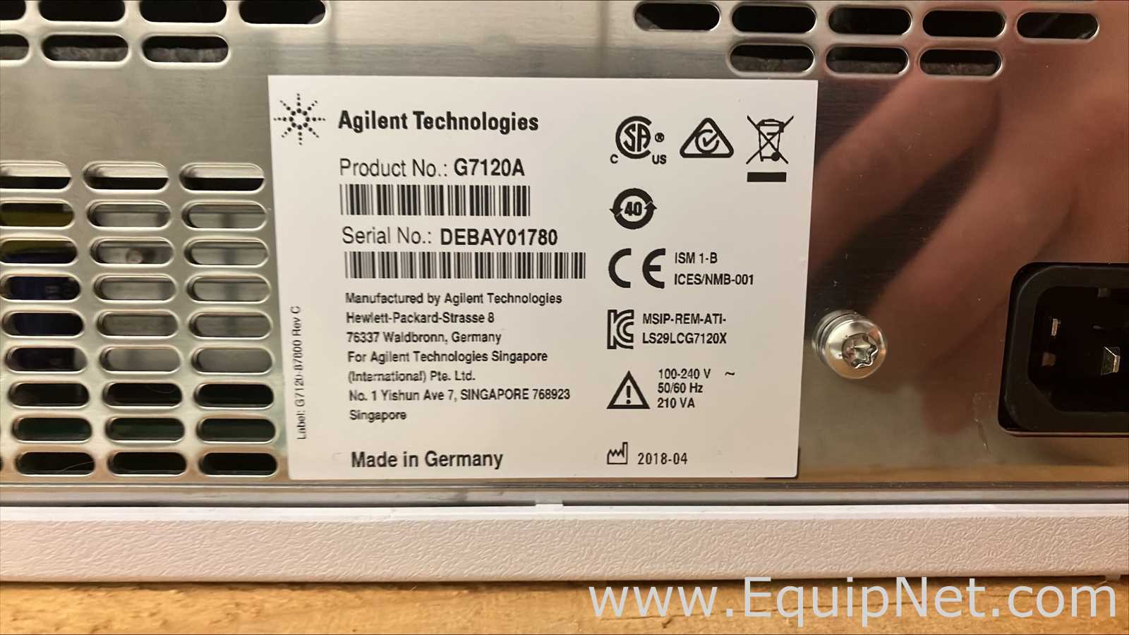 Sciex Triple Quad 6500 Mass Spectrometer With Agilent 1290 Infinity II HPLC