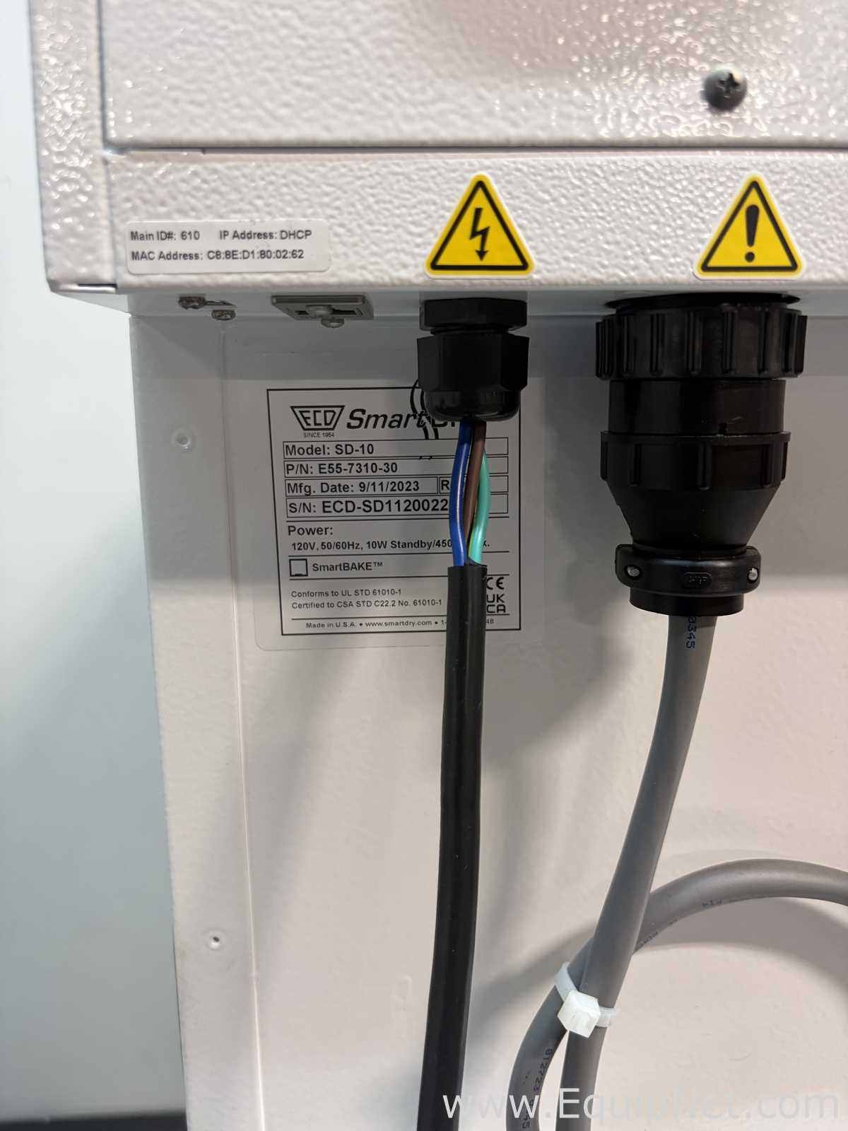 Câmara de Secagem ECD - Electronic Controls Design SD-10