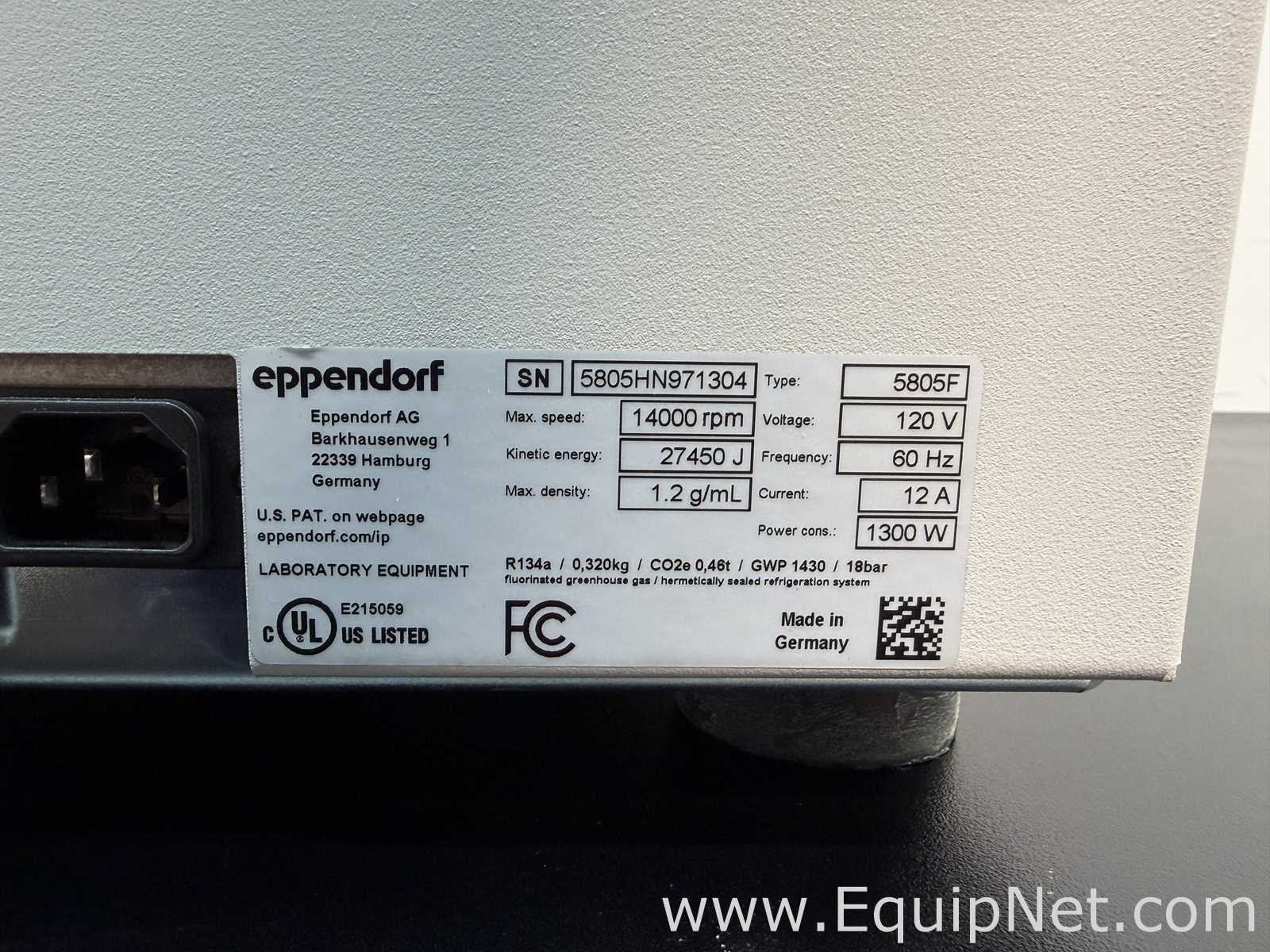 Centrífuga para laboratorio Eppendorf 5804R