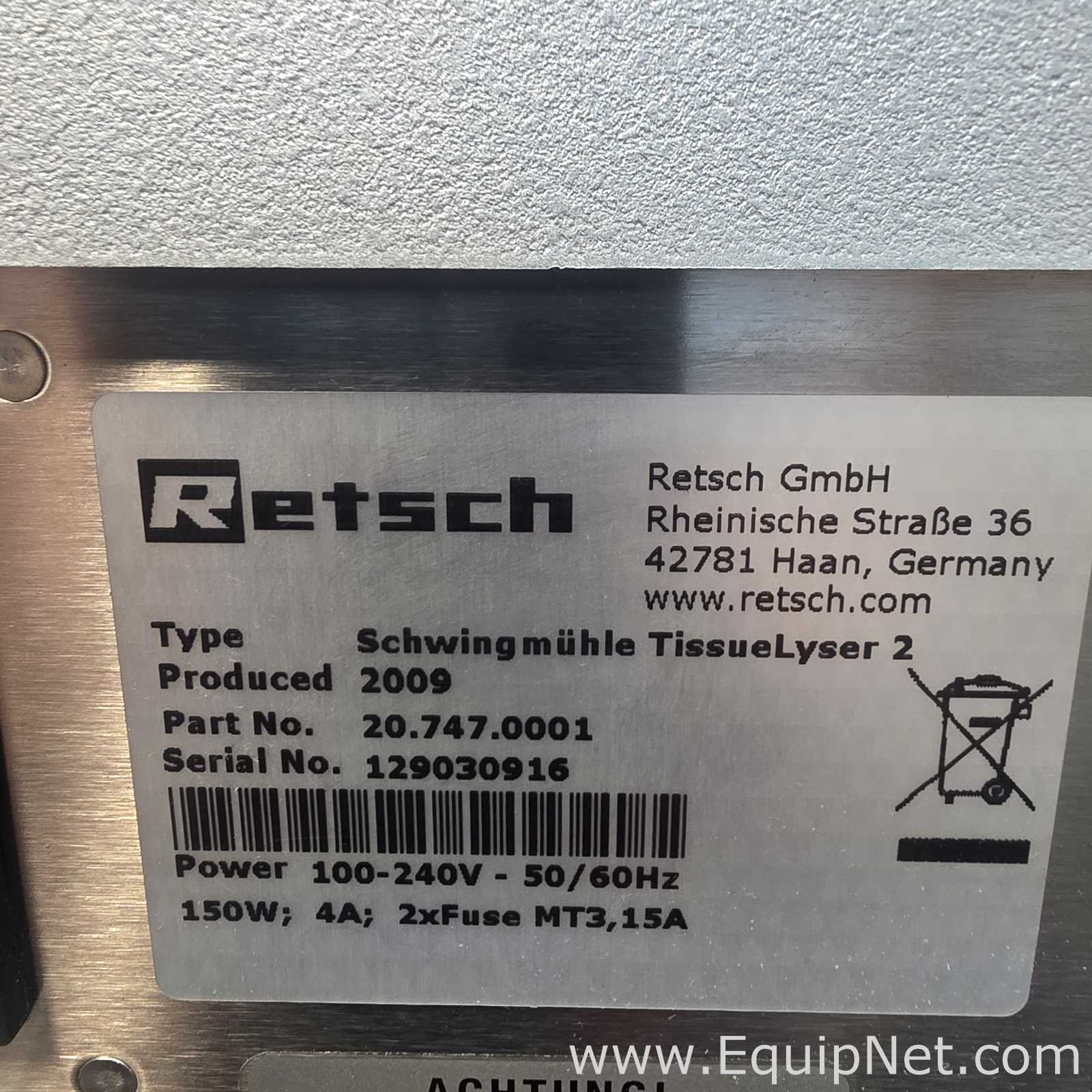 Gewebeprozessor Qiagen TissueLyser II