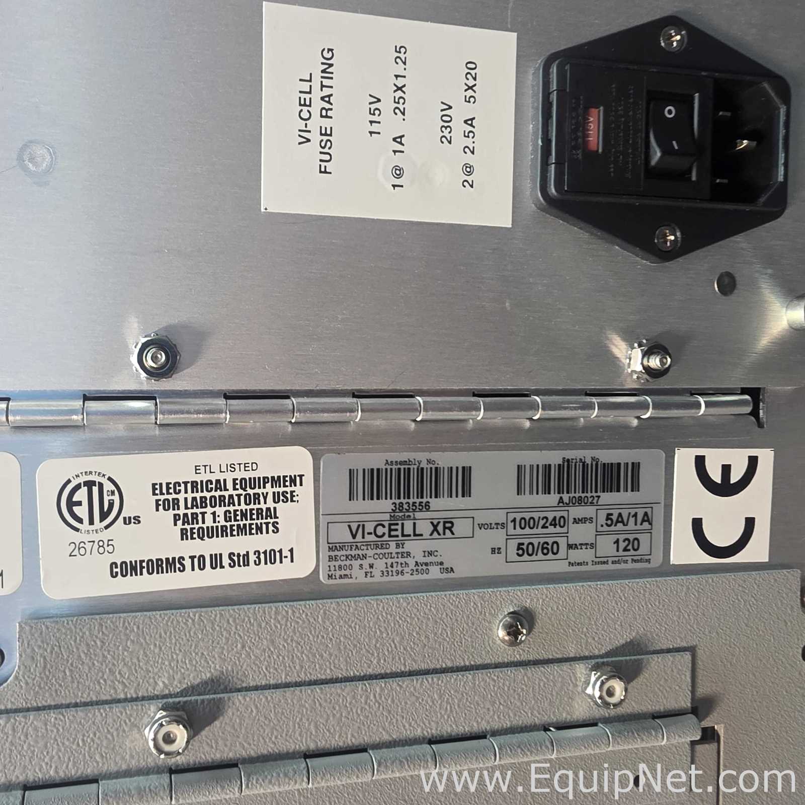 Beckman Coulter Vi-Cell XR Cell Viability Analyzer