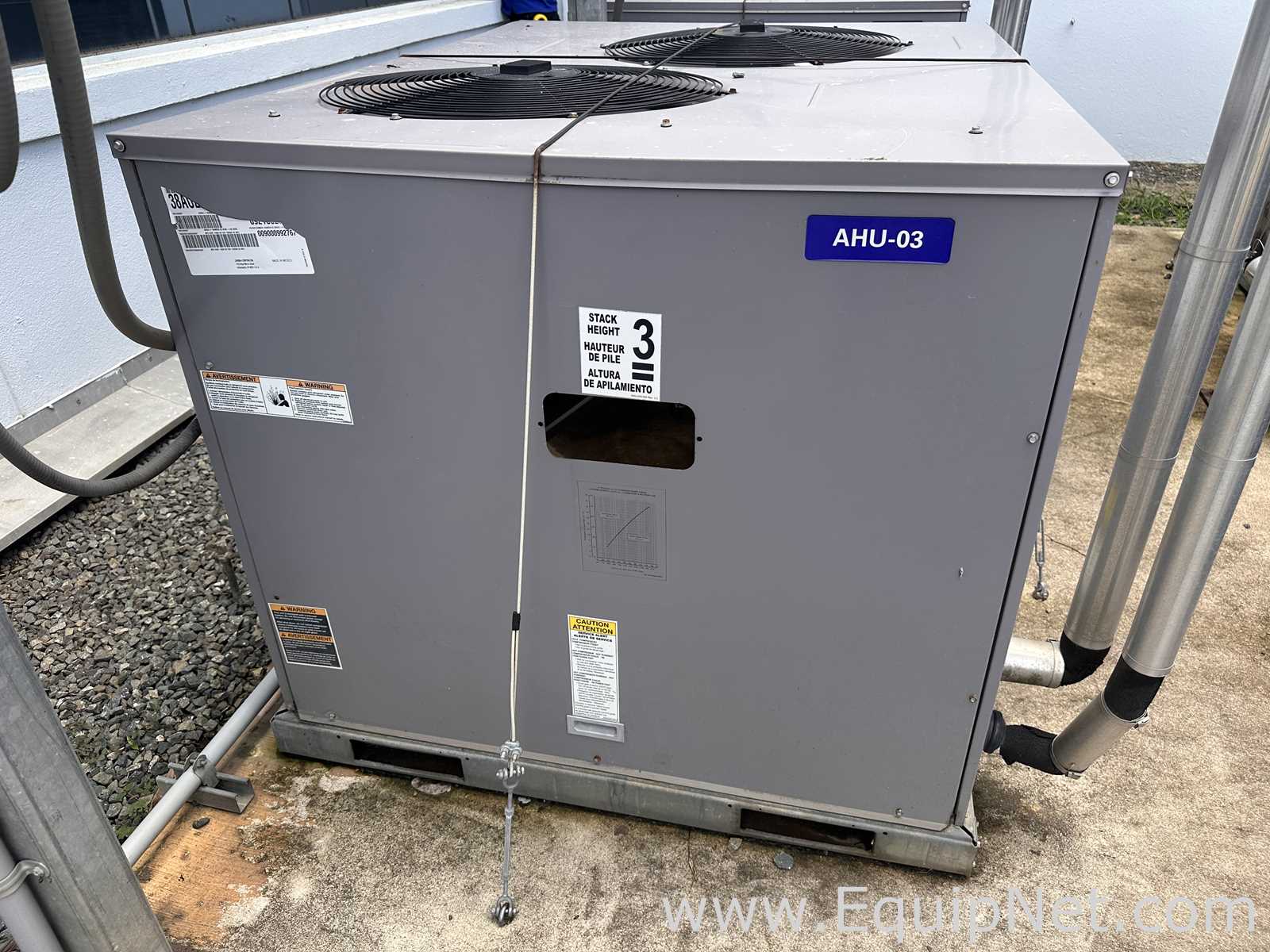 Carrier Industrial Refrigeration Unit/Air Conditioner with Safety Switch, Monitor and Control Panel