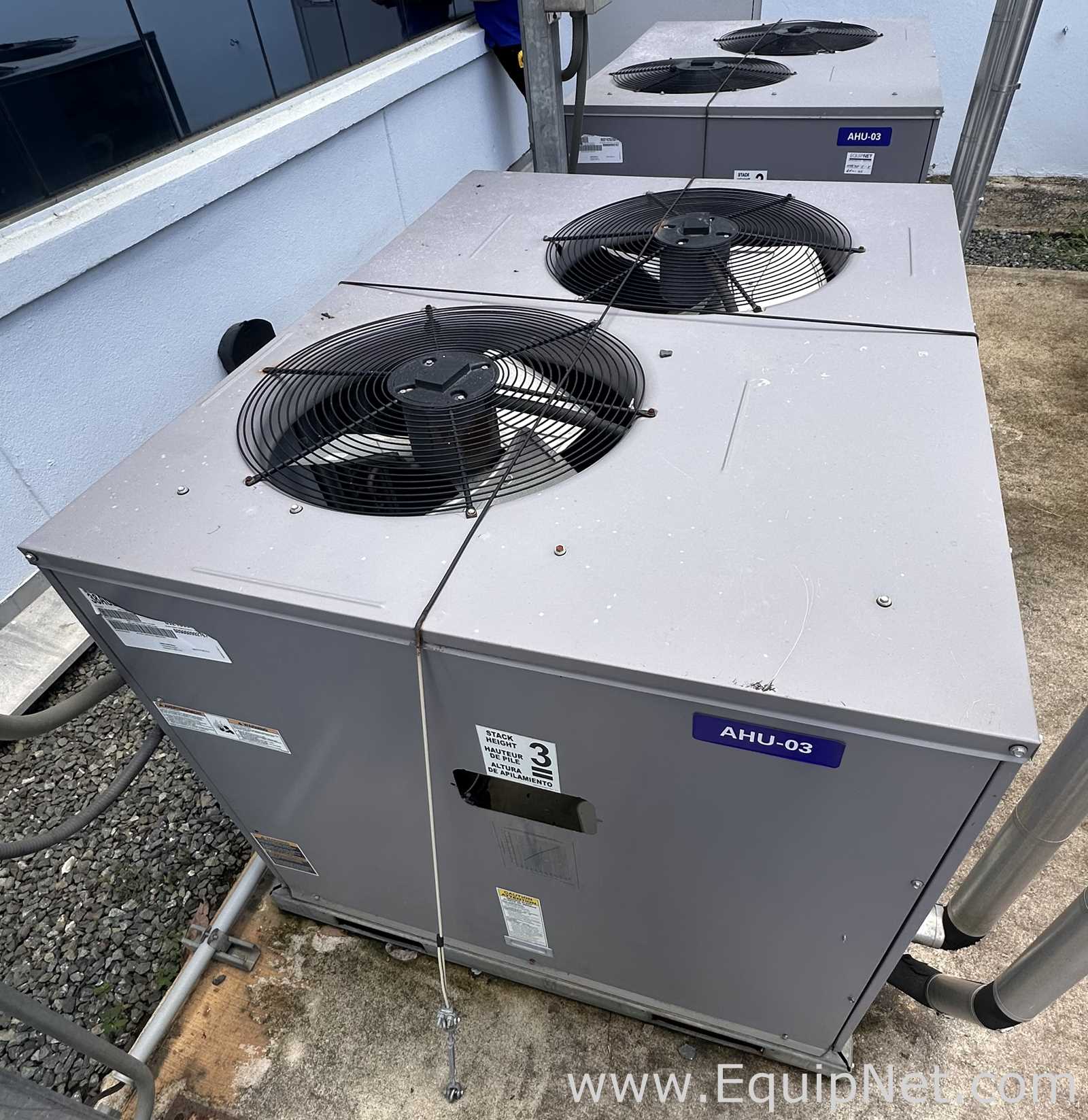 Carrier Industrial Refrigeration Unit/Air Conditioner with Safety Switch, Monitor and Control Panel