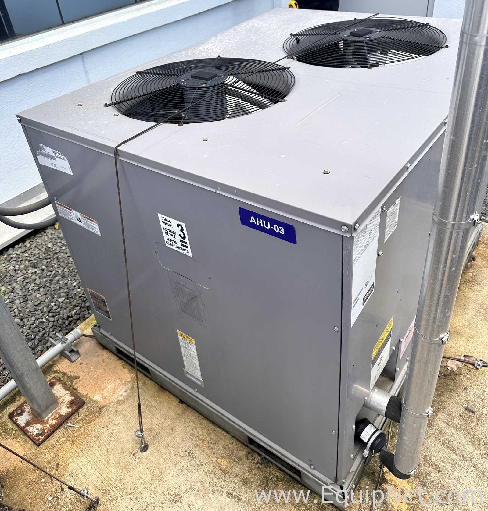 Carrier Industrial Refrigeration Unit/Air Conditioner with Safety Switch, Monitor and Control Panel