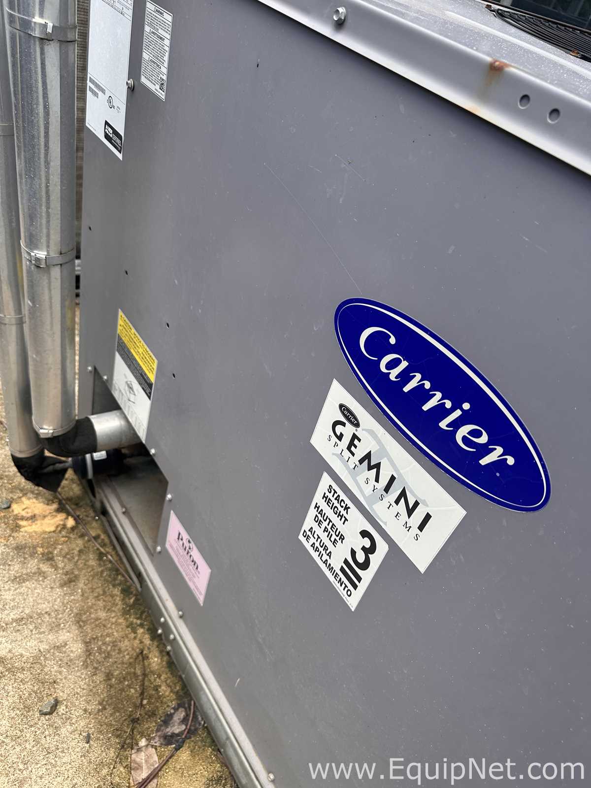Carrier Industrial Refrigeration Unit/Air Conditioner with Safety Switch, Monitor and Control Panel