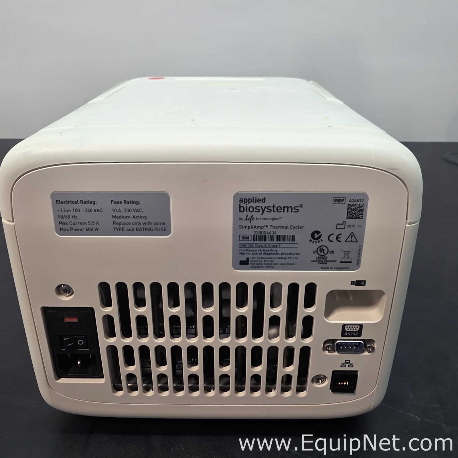 Los aus 2 PCR und Thermocycler Life Technologies SimpliAmp