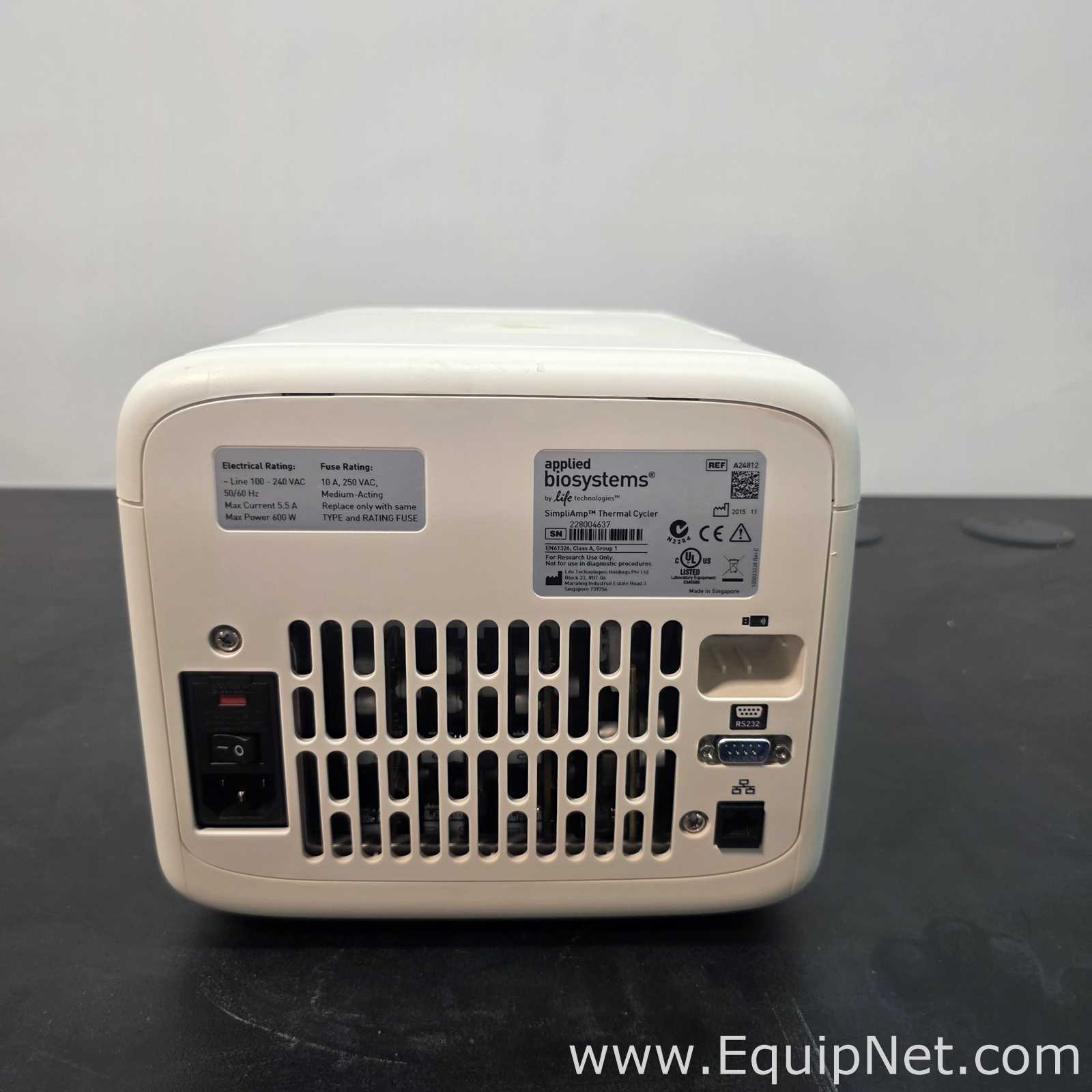 Los aus 2 PCR und Thermocycler Life Technologies SimpliAmp
