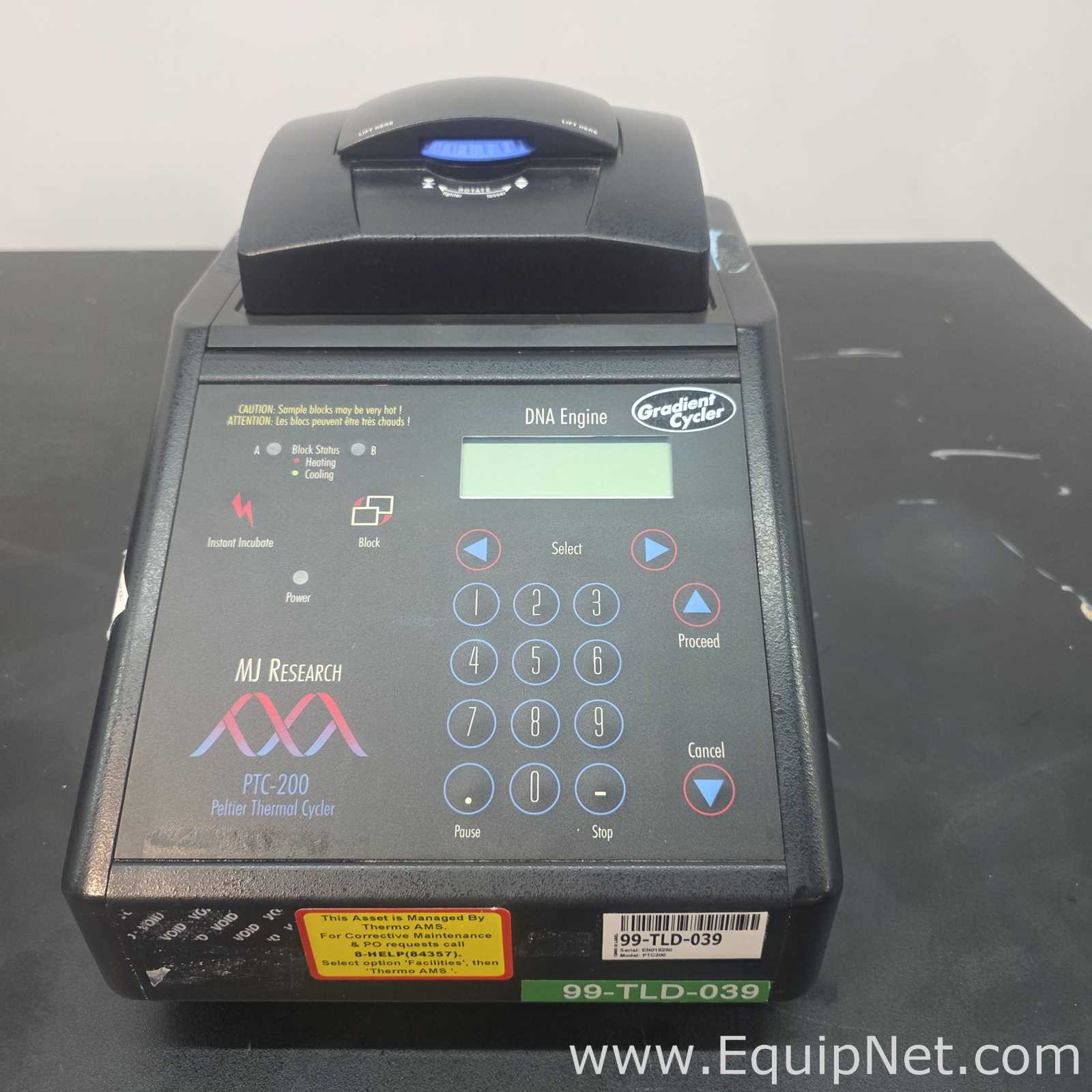lote de  2 PCR e Termociclador MJ Research PTC-200