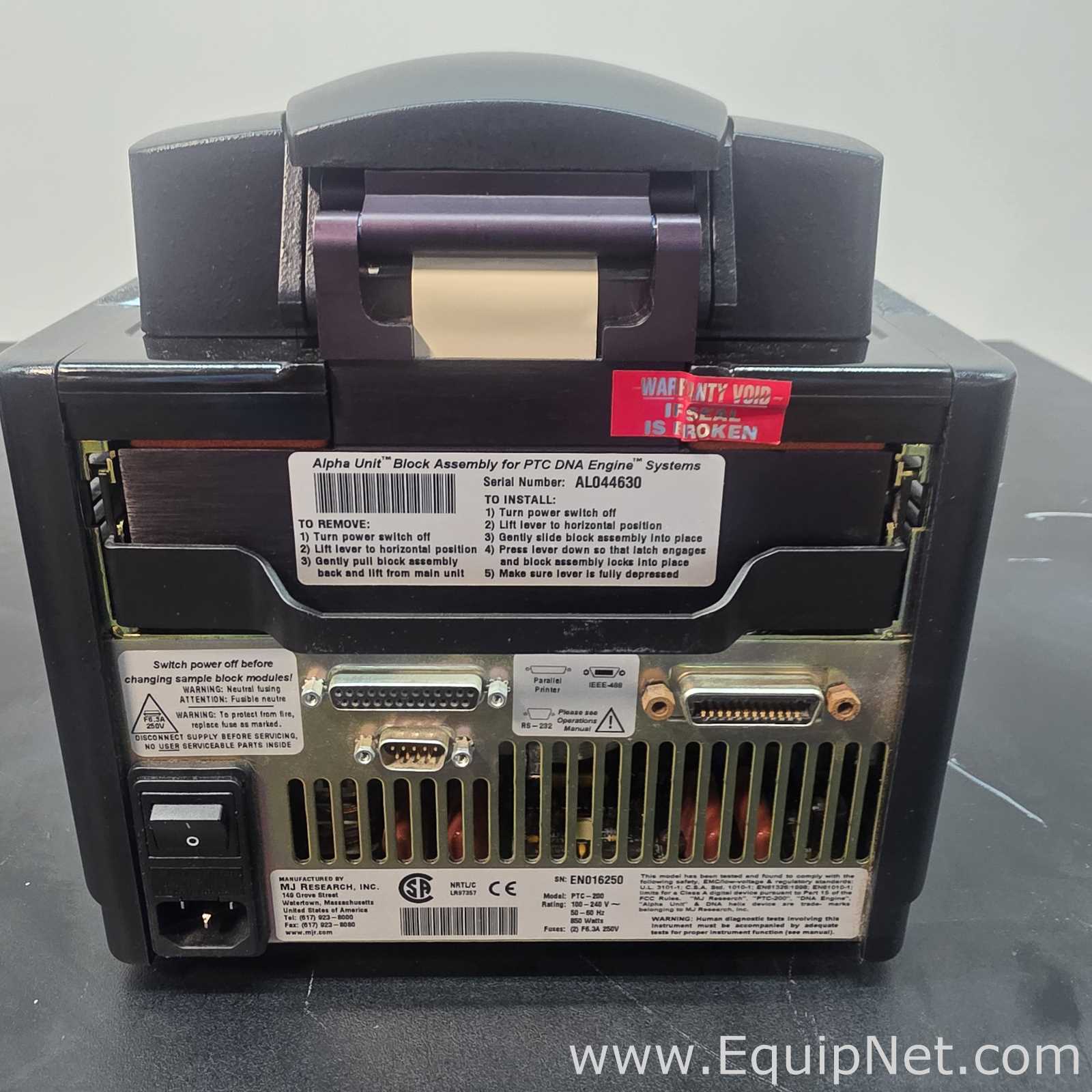 lote de  2 PCR e Termociclador MJ Research PTC-200