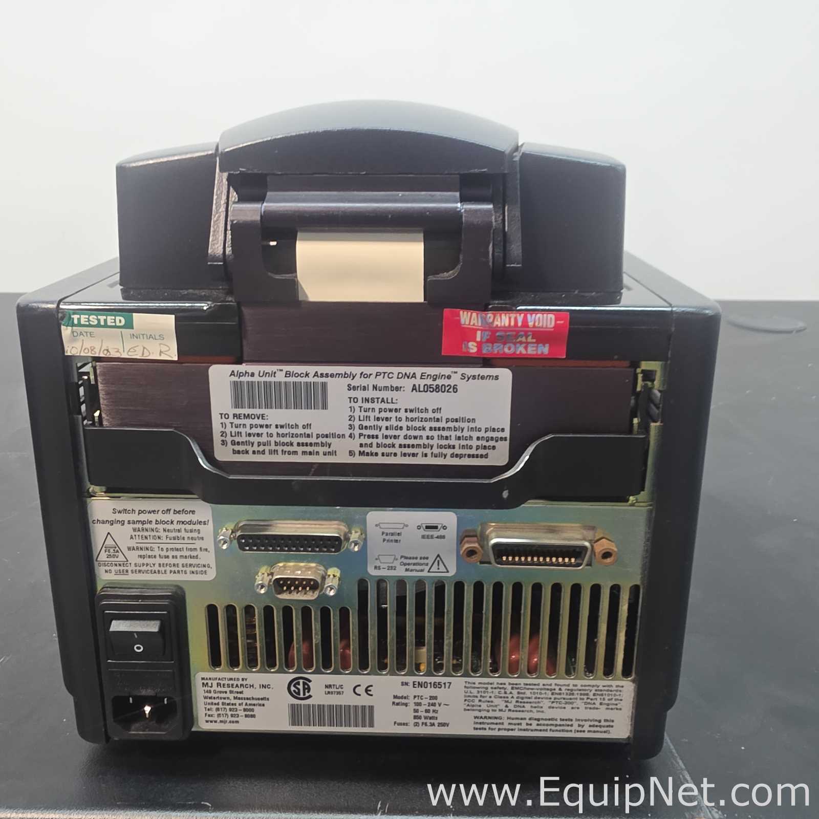 lote de  2 PCR e Termociclador MJ Research PTC-200