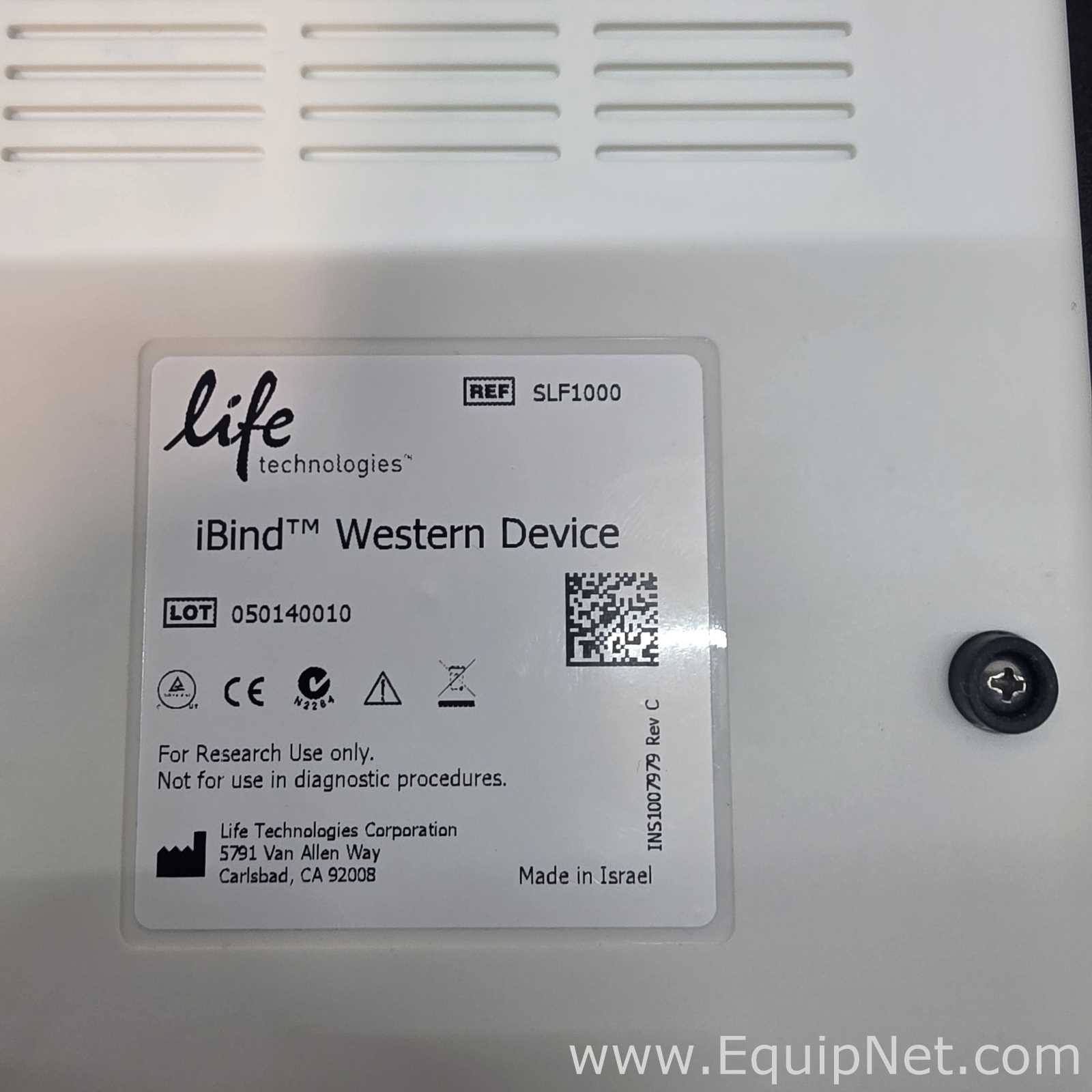 Sistema de Eletroforese Life Technologies iBind
