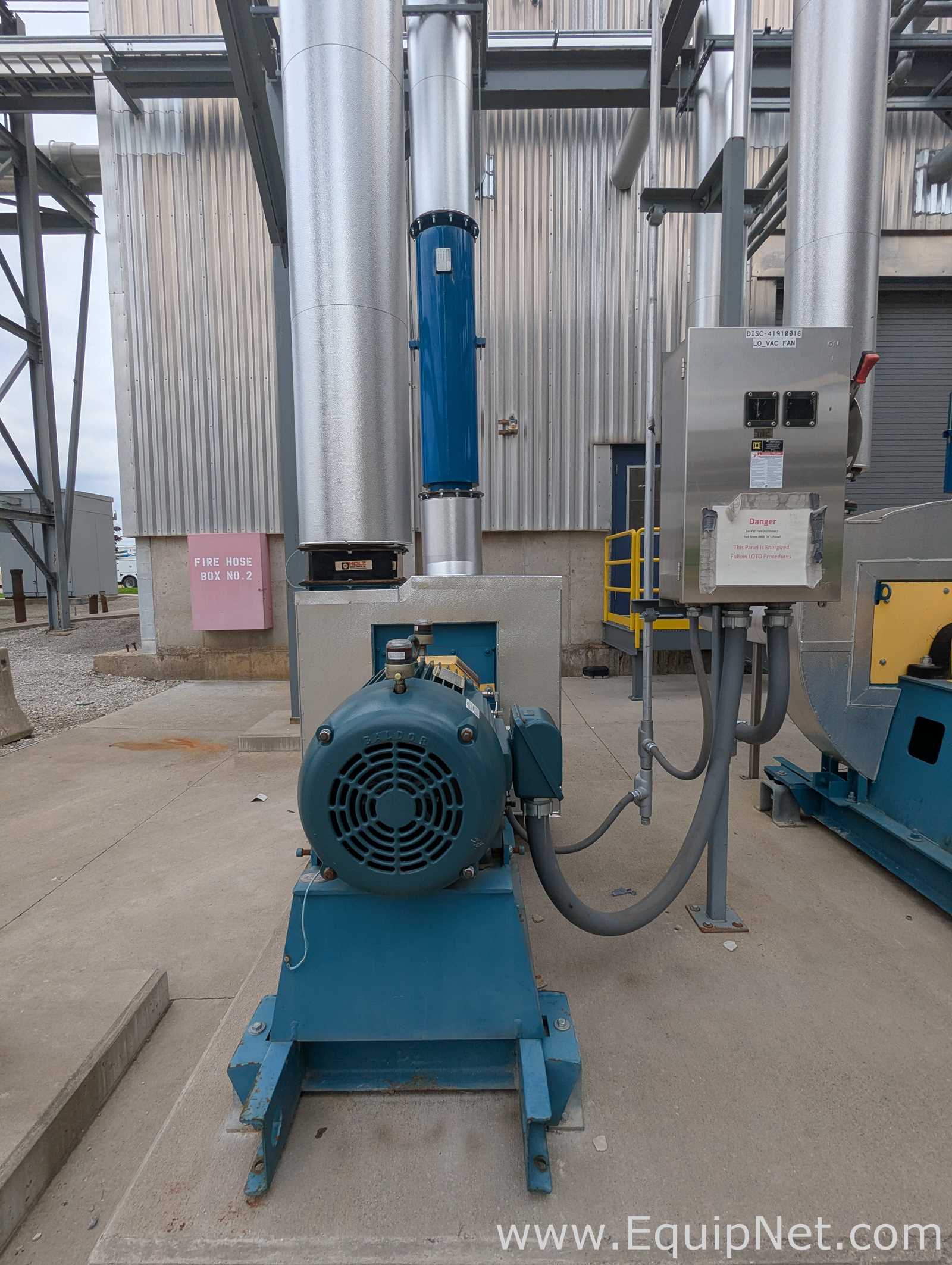 Shenck Process Rectangular Pulse Jet Top-Removal Baghouse 120RPT308-188