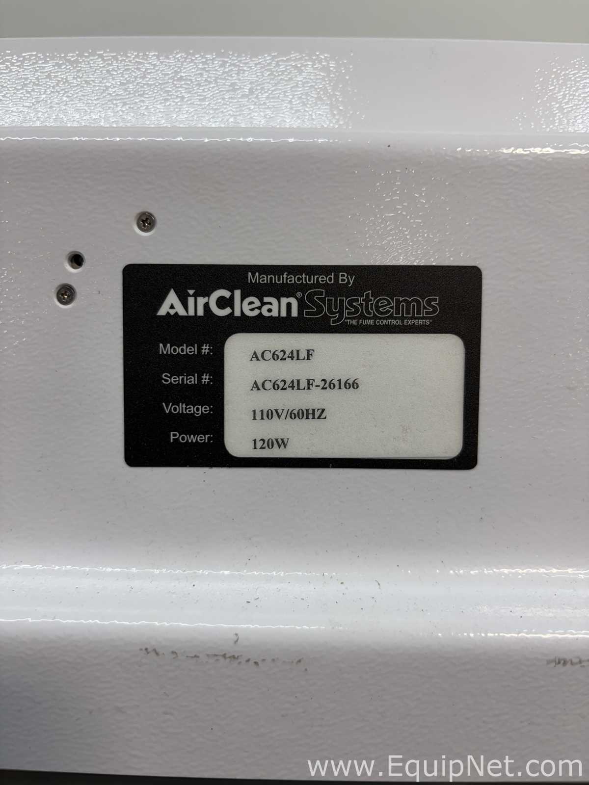 Rauch-  und Strömungsabzugshaube AirClean Systems AC624LF