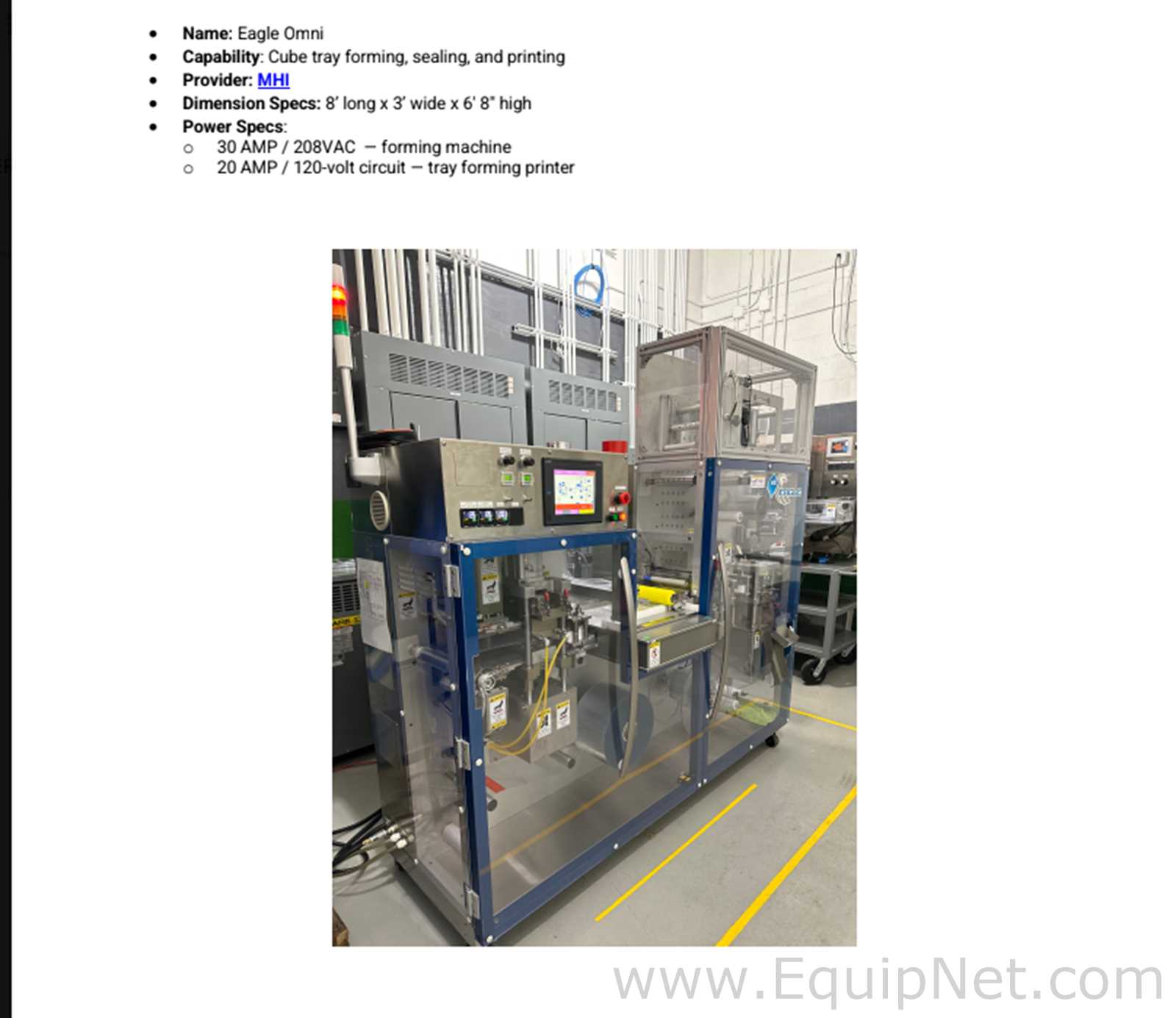 Línea de Llenado de Bebidas Maruho Hatsujyo Innovations Eagle Omni