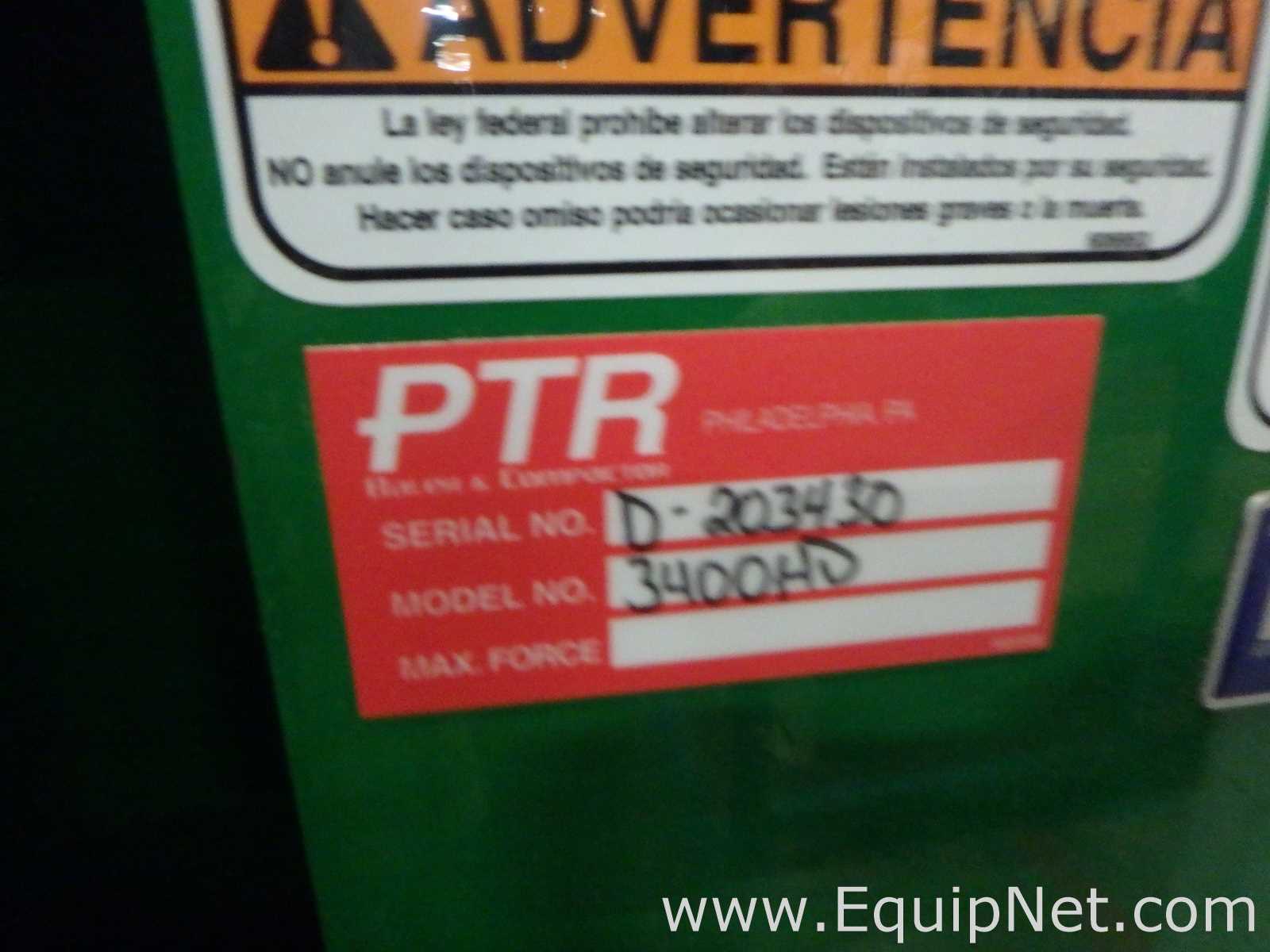 Enfardadeira PTR Baler and Compactor Company 3400HD