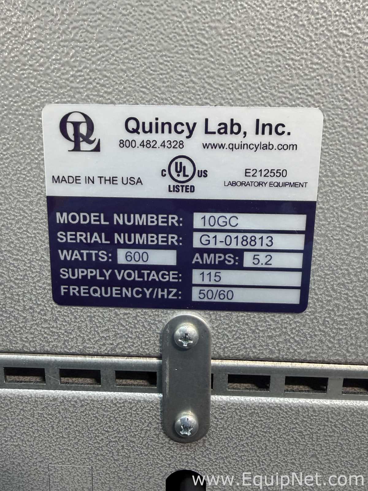Estufa para Laboratórios Quincy Lab Inc 10GC