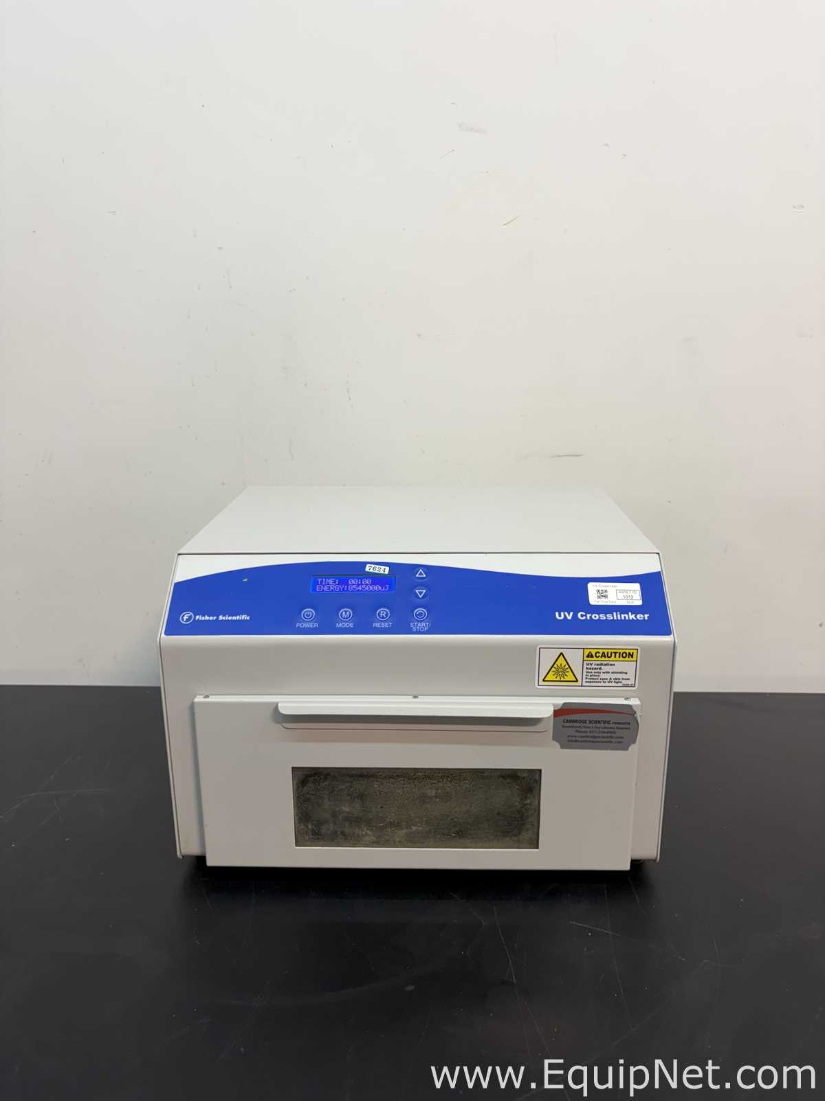 Fisher Scientific 12-245-221 Sterilizer Ultraviolet Exposure Chamber