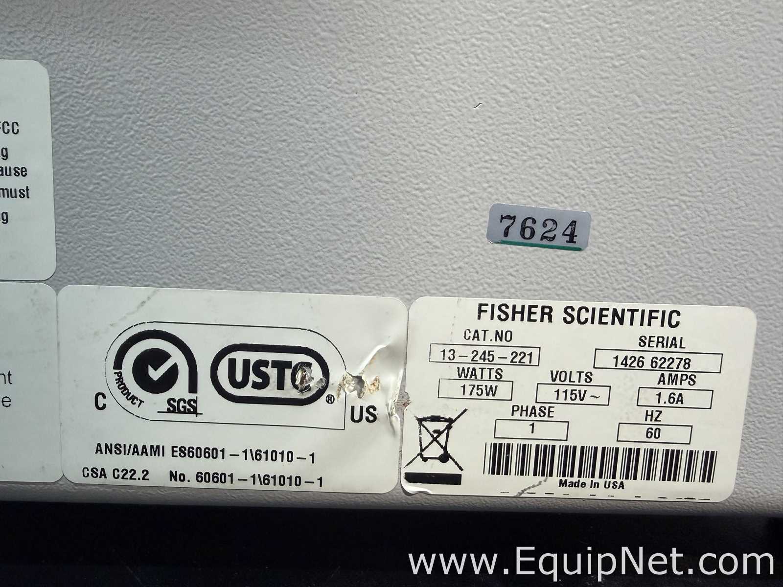 Fisher Scientific 12-245-221 Sterilizer Ultraviolet Exposure Chamber