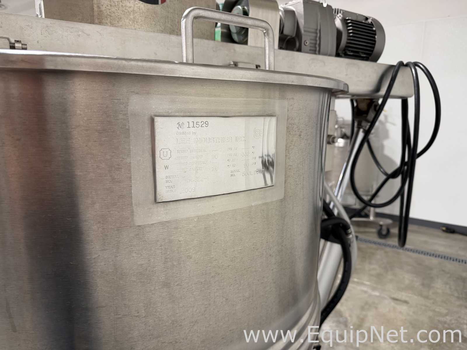 Marmita de Acero Inoxidable Acero inoxidable Lee Industries, Inc. 500L D9MT